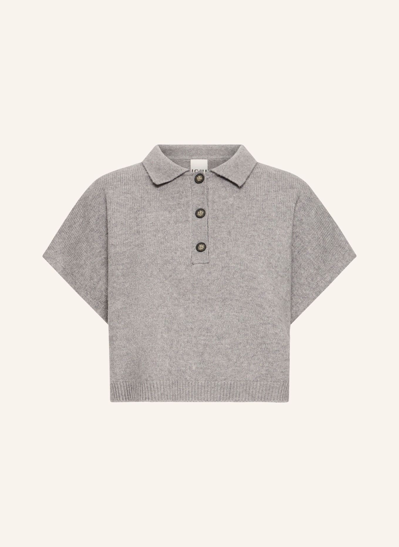 ICHI Pullunder IHALIZE: GRAU