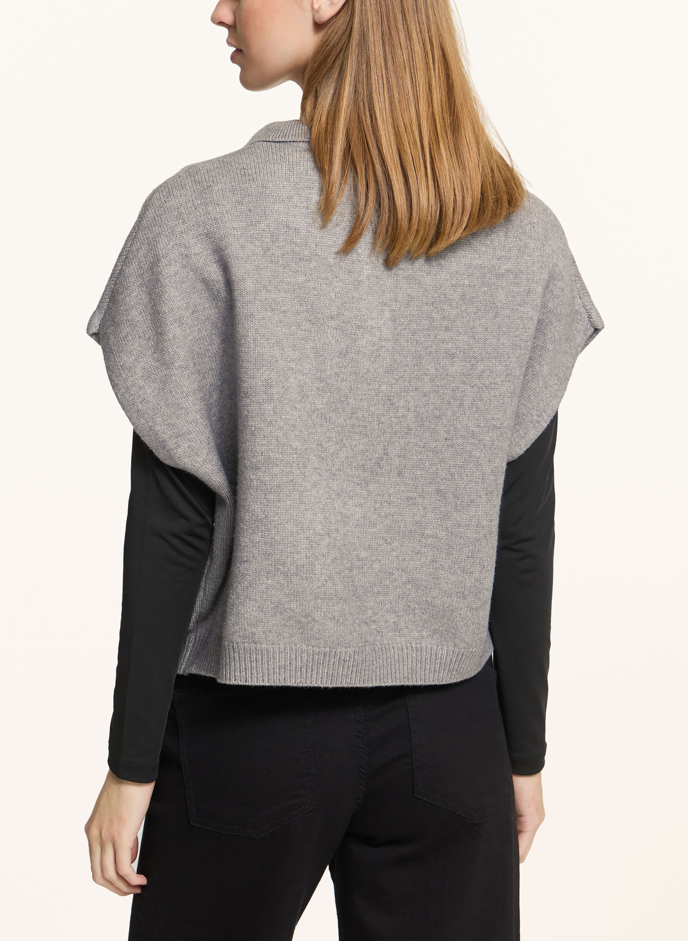 ICHI Pullunder IHALIZE: GRAU