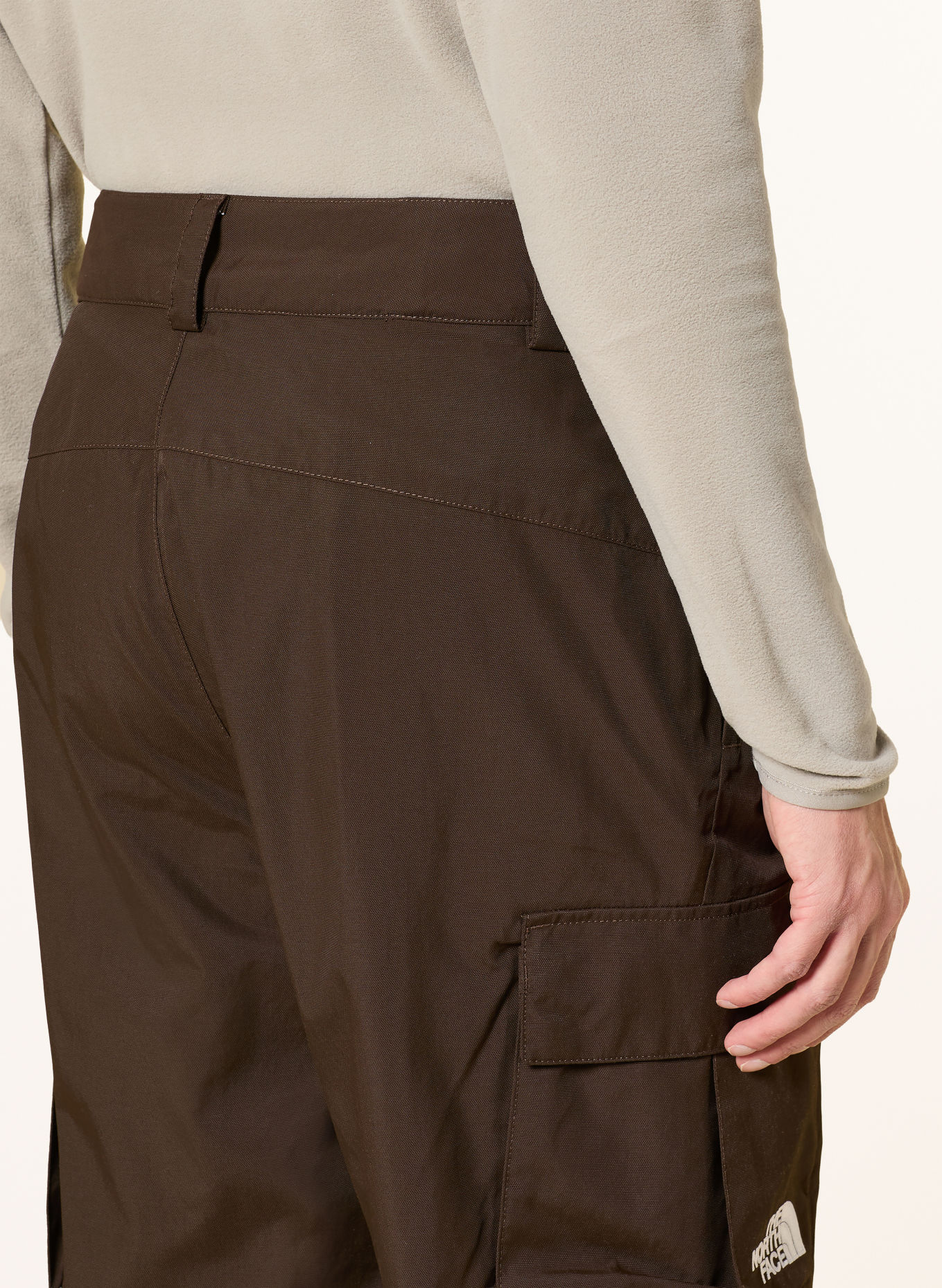 THE NORTH FACE BLIZZARDERY CARGO Hardshell ski pants: DARK BROWN