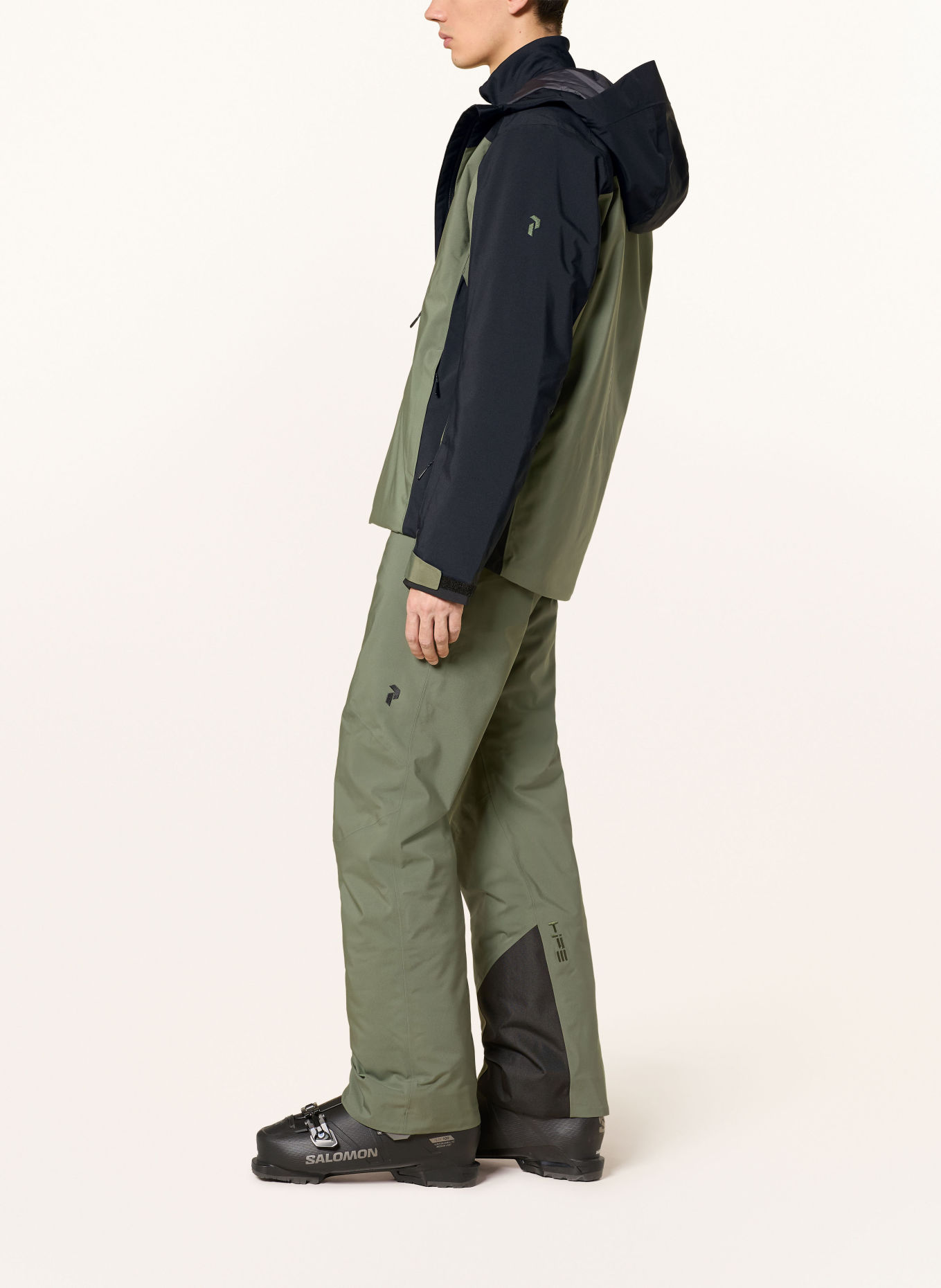 Peak Performance Veste de ski MAROON BLOCKED HIPE®: VERT / NOIR