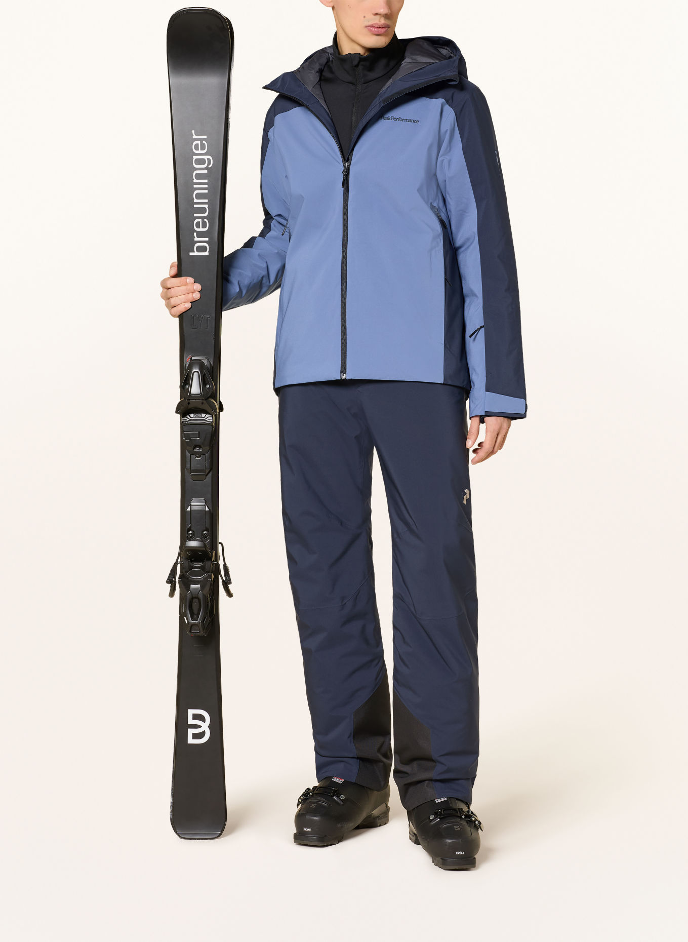 Peak Performance Veste de ski MAROON BLOCKED: BLEU FONCÉ / BLEU CLAIR