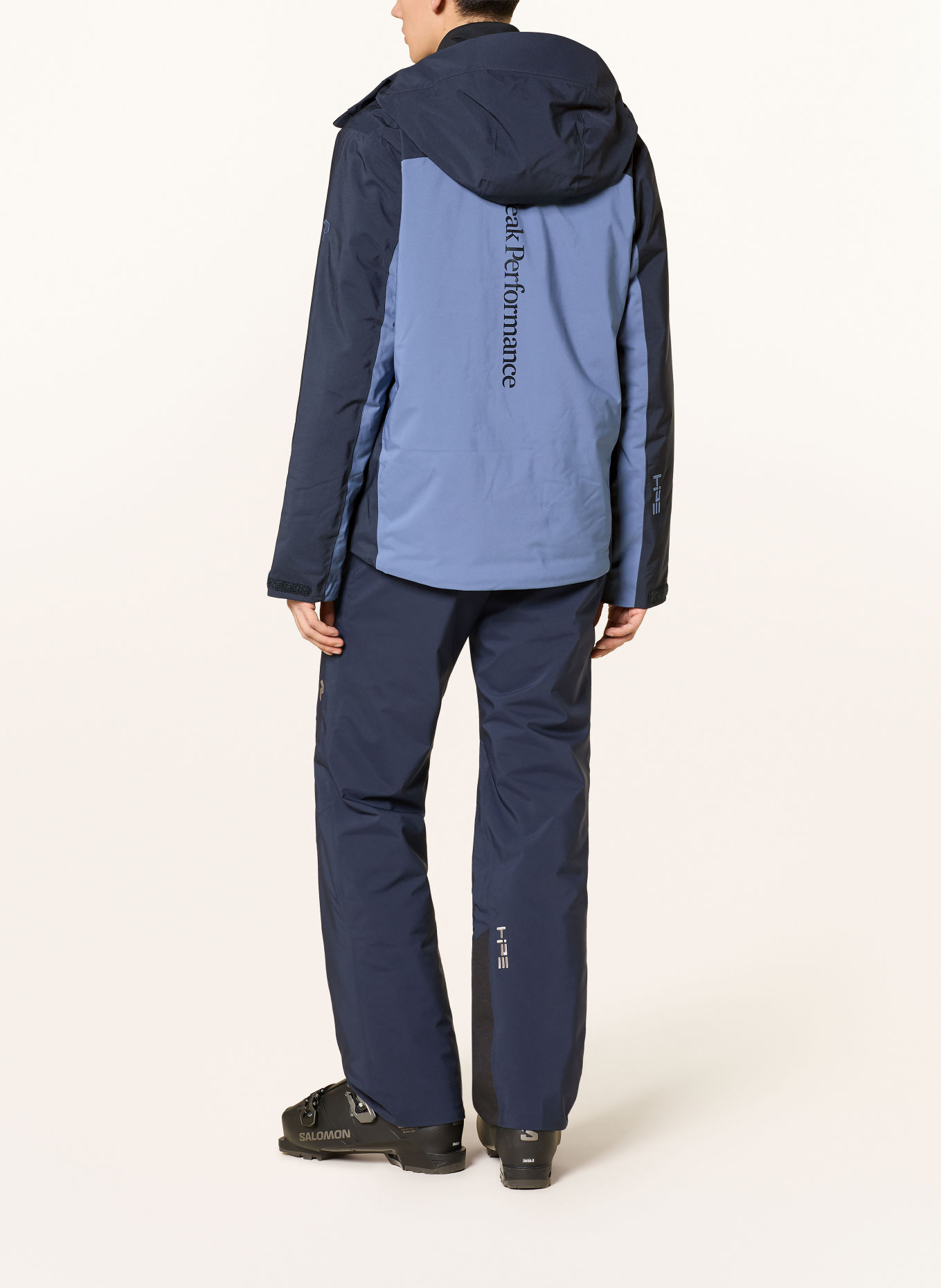 Peak Performance Veste de ski MAROON BLOCKED: BLEU FONCÉ / BLEU CLAIR