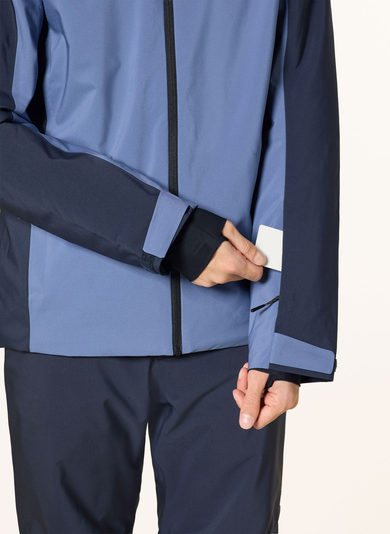 Peak Performance Veste de ski MAROON BLOCKED: BLEU FONCÉ / BLEU CLAIR