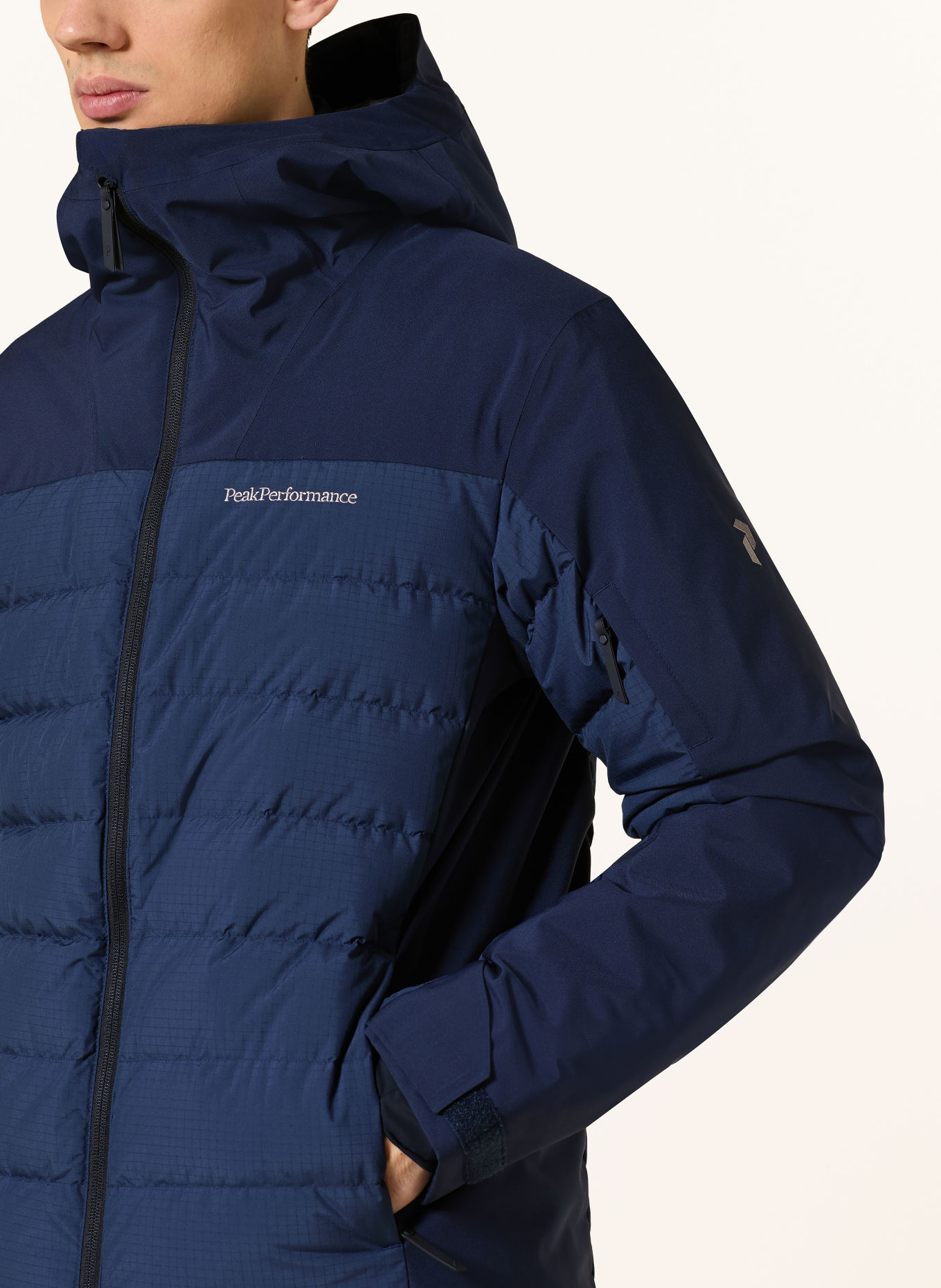 Peak Performance Daunen-Skijacke SHRED: DUNKELBLAU