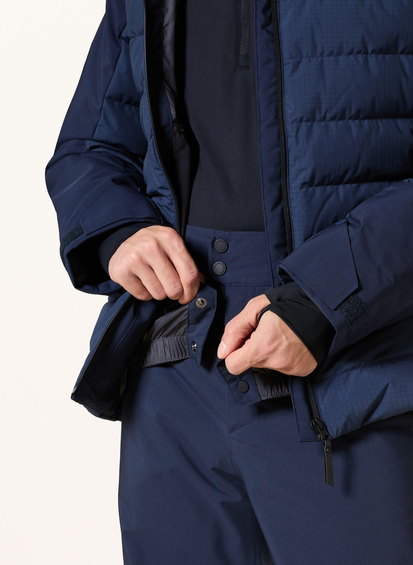 Peak Performance Daunen-Skijacke SHRED: DUNKELBLAU