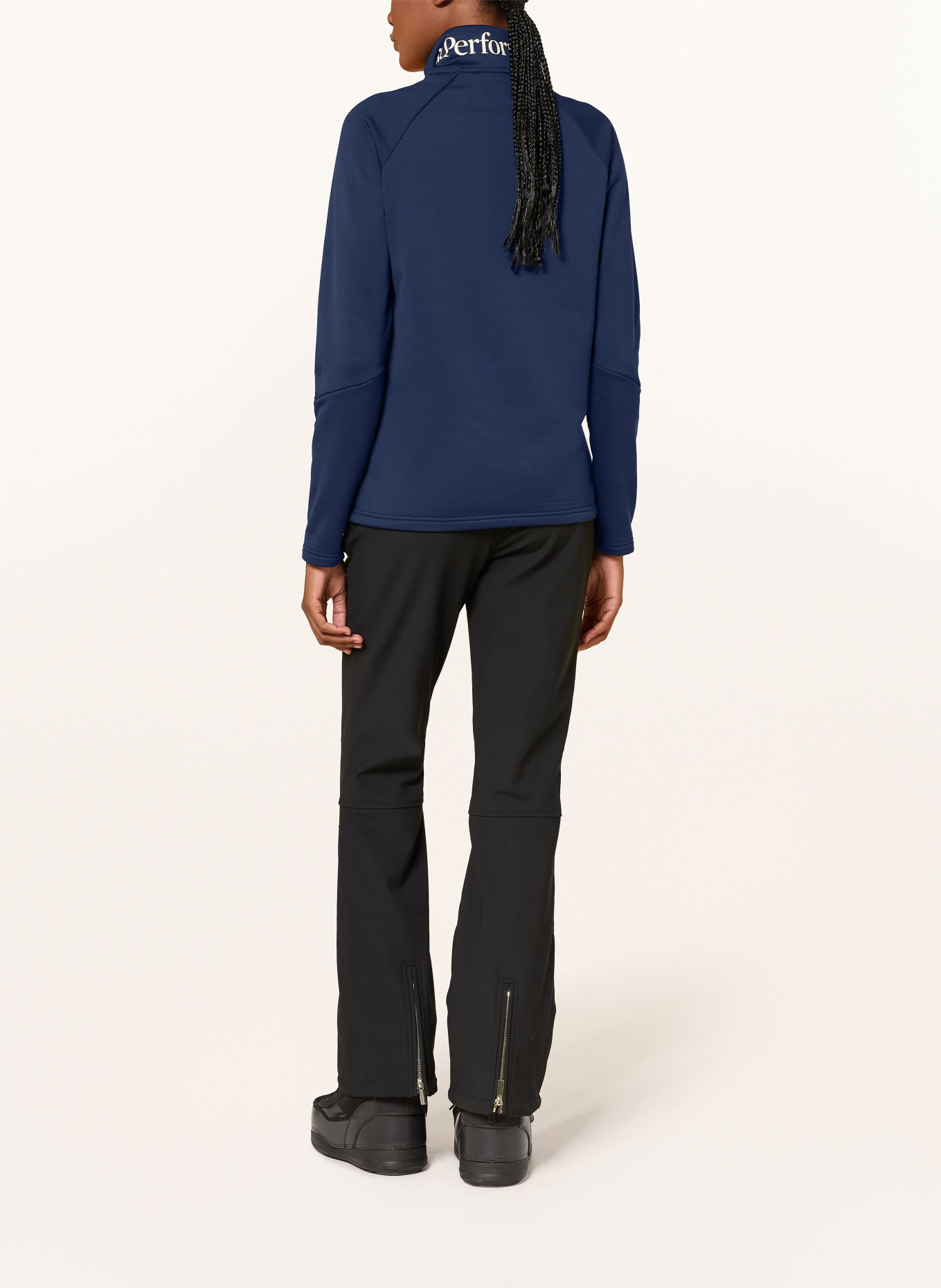 Peak Performance Midlayer-Jacke RIDER ESSENTIALS ZIP: DUNKELBLAU