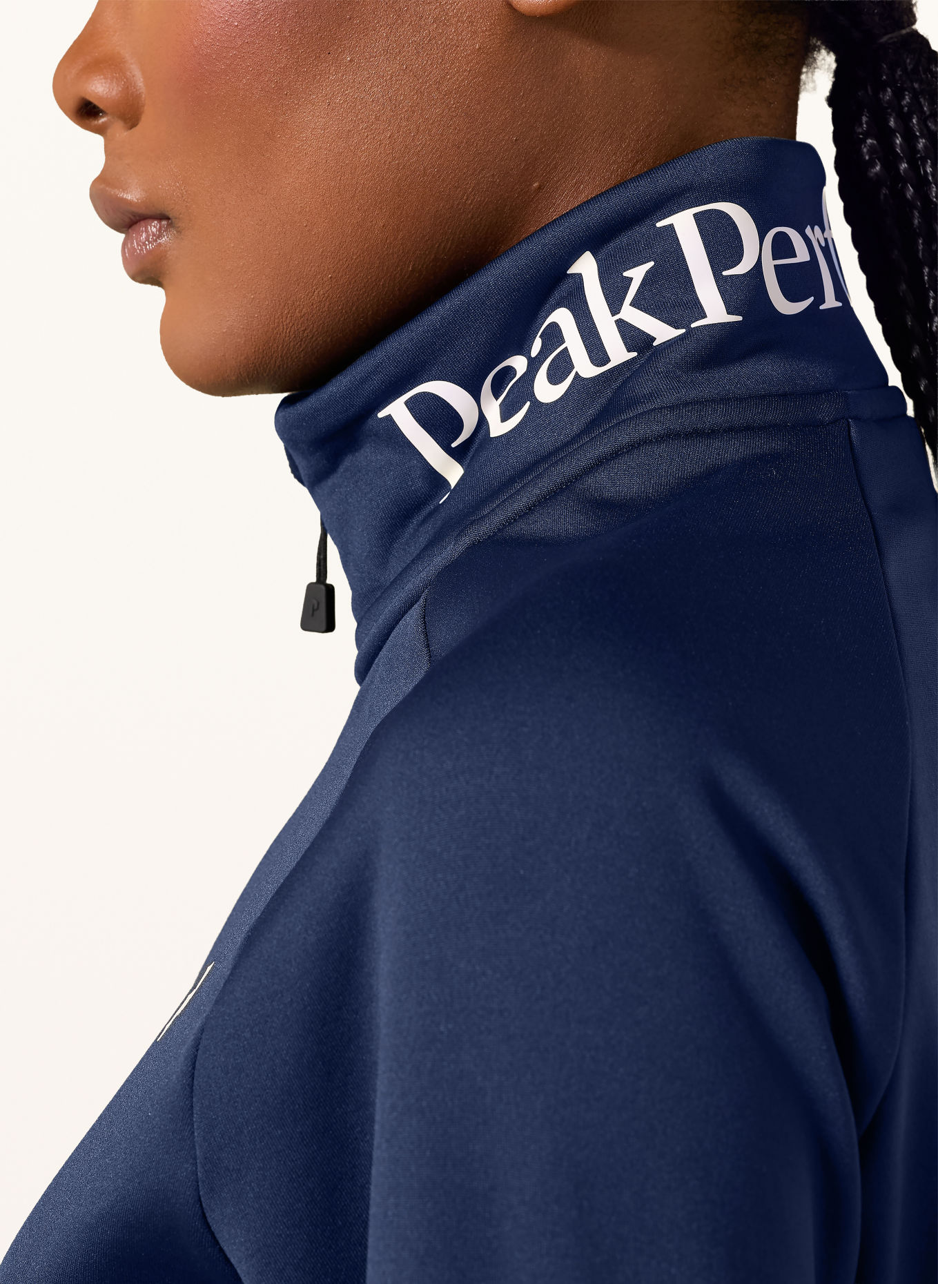 Peak Performance Midlayer-Jacke RIDER ESSENTIALS ZIP: DUNKELBLAU