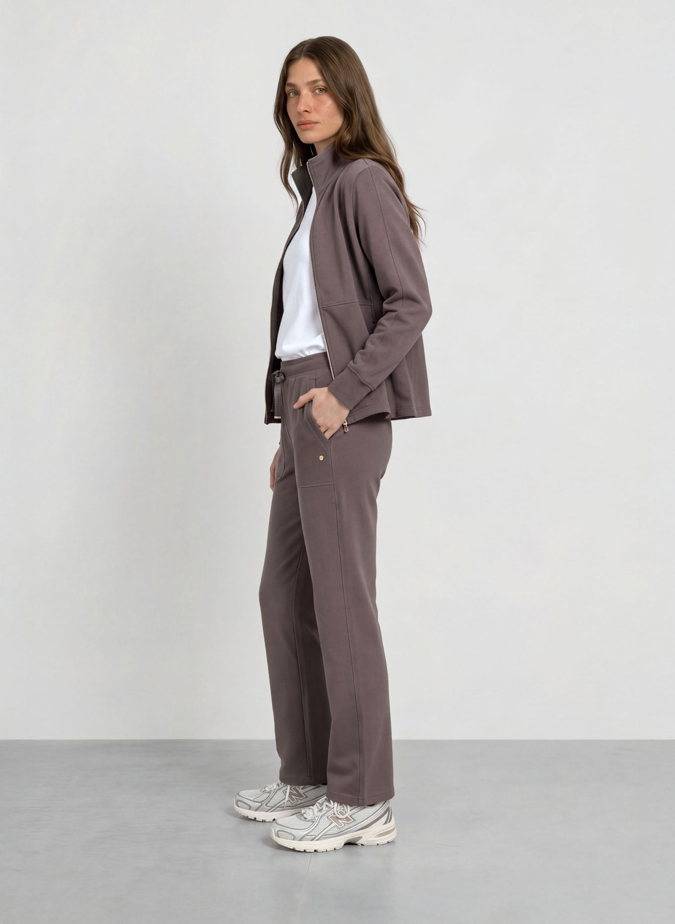 JOY sportswear Pantalon en jersey ULLA: GRIS
