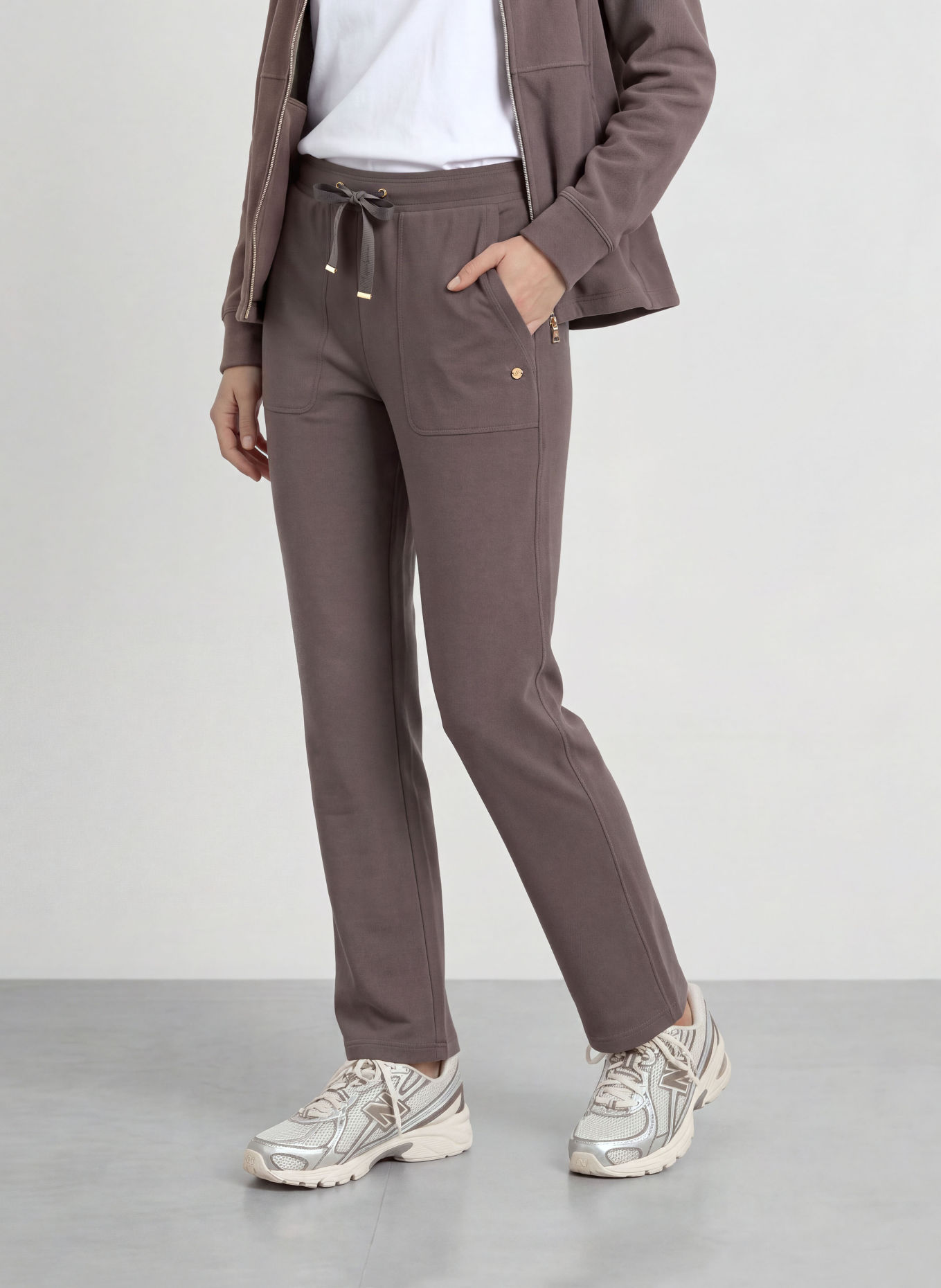JOY sportswear Pantalon en jersey ULLA: GRIS