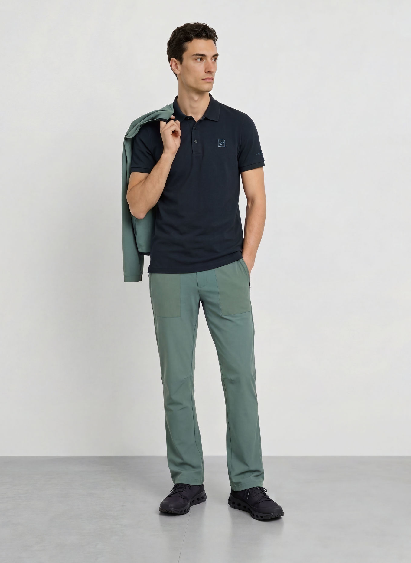 JOY sportswear Piqué-poloshirt LORENO: DONKERBLAUW