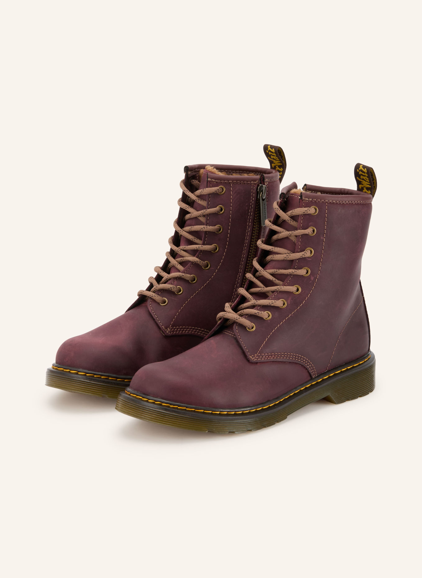 Dr. Martens Lace-up boots 1460 SERENA: DARK PURPLE