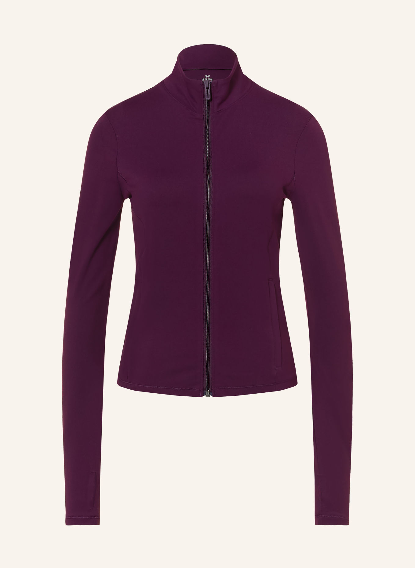 UNDER ARMOUR Bunda na trénink MERIDIAN: FIALOVÁ