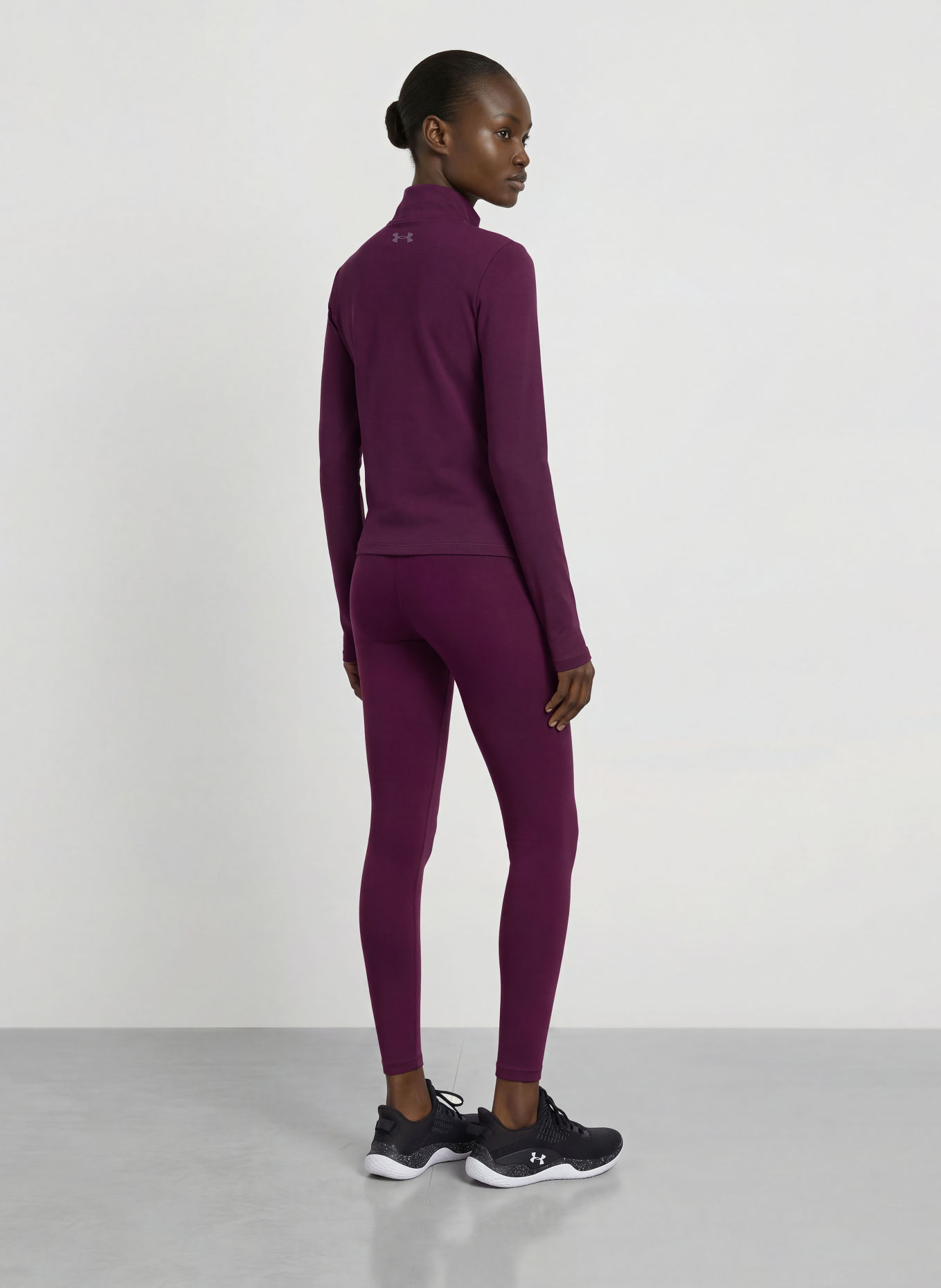 UNDER ARMOUR Bunda na trénink MERIDIAN: FIALOVÁ