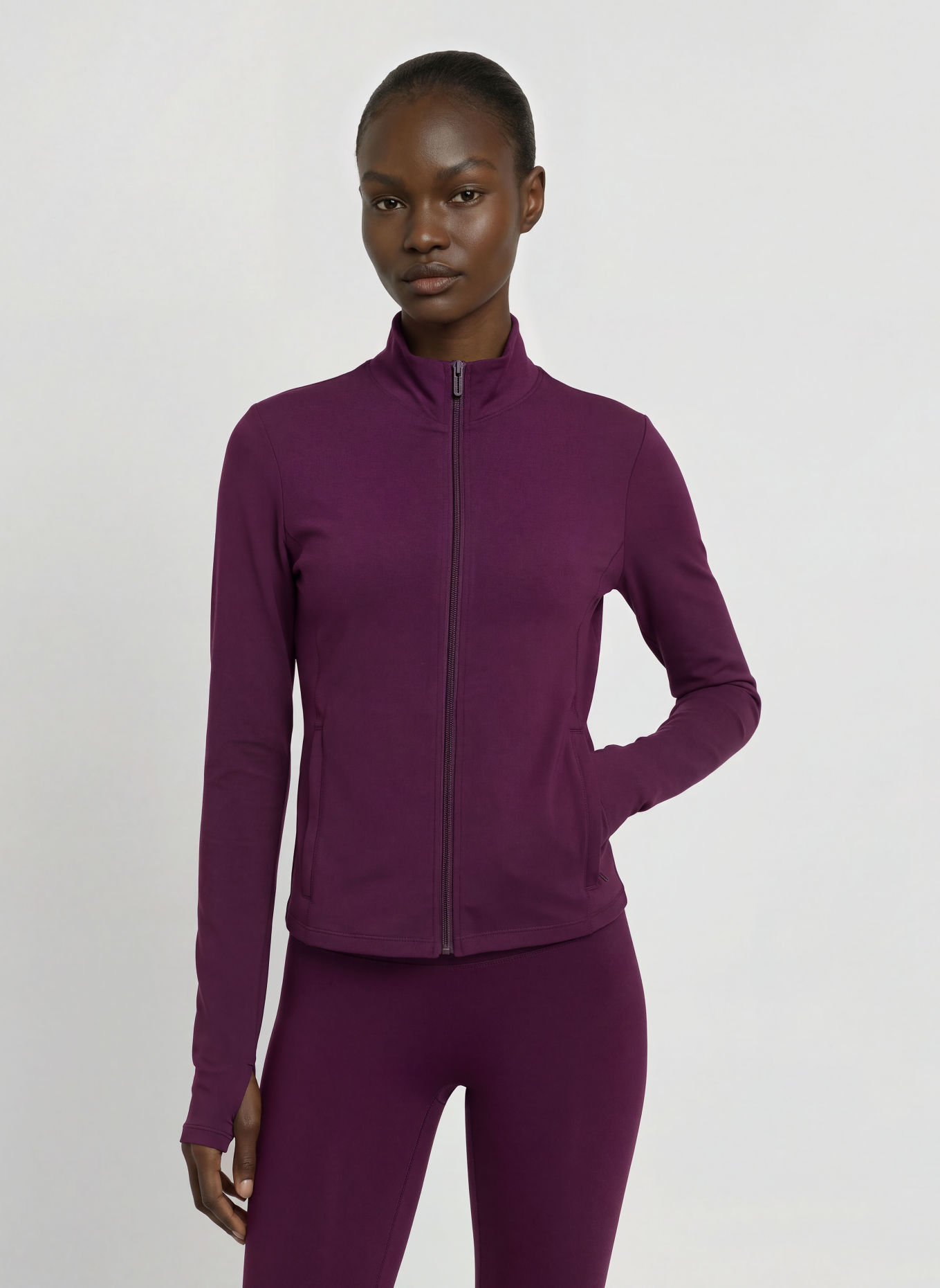 UNDER ARMOUR Bunda na trénink MERIDIAN: FIALOVÁ