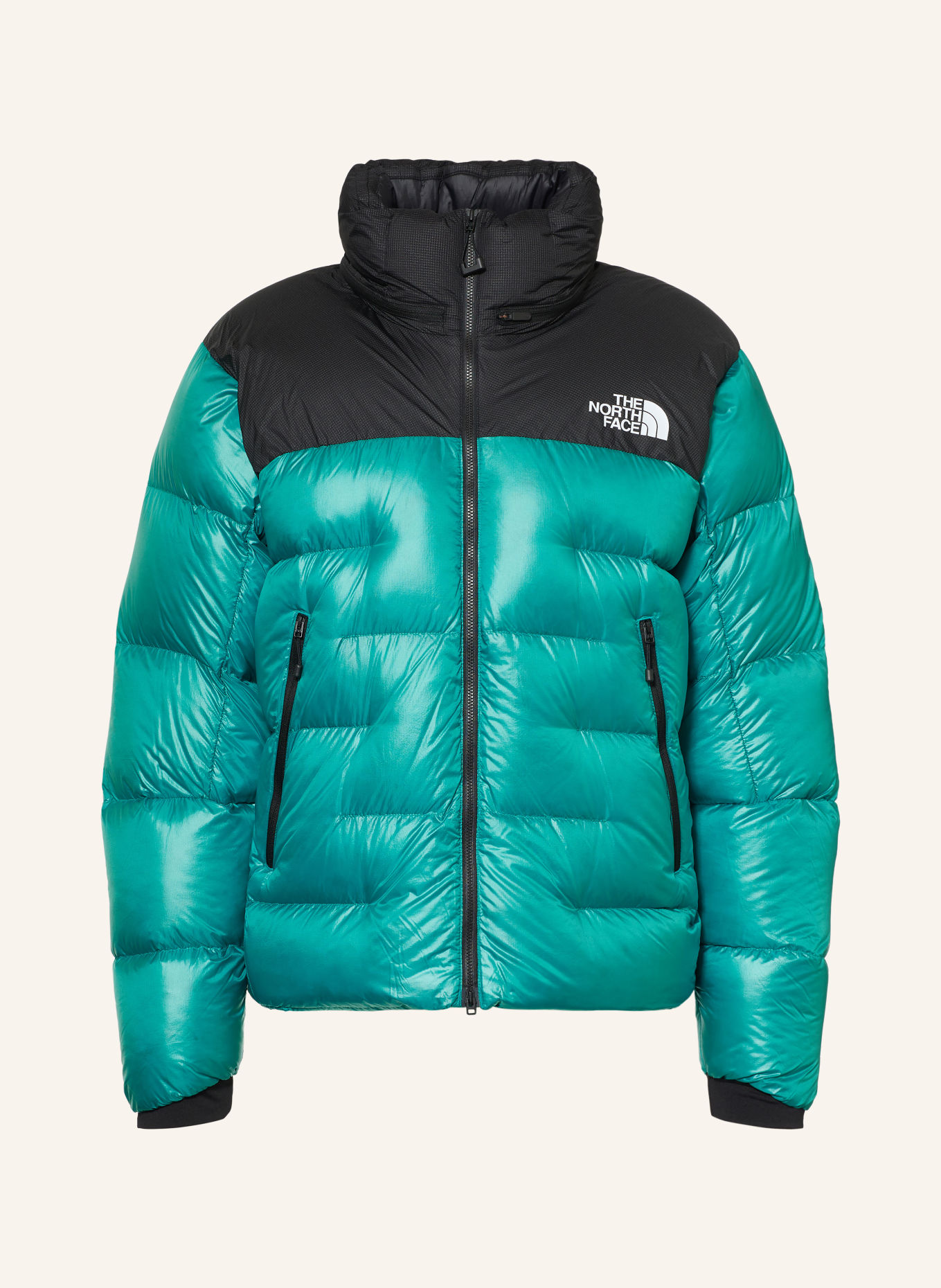 THE NORTH FACE Daunenjacke SUMMIT NUPTSE: GRÜN / SCHWARZ