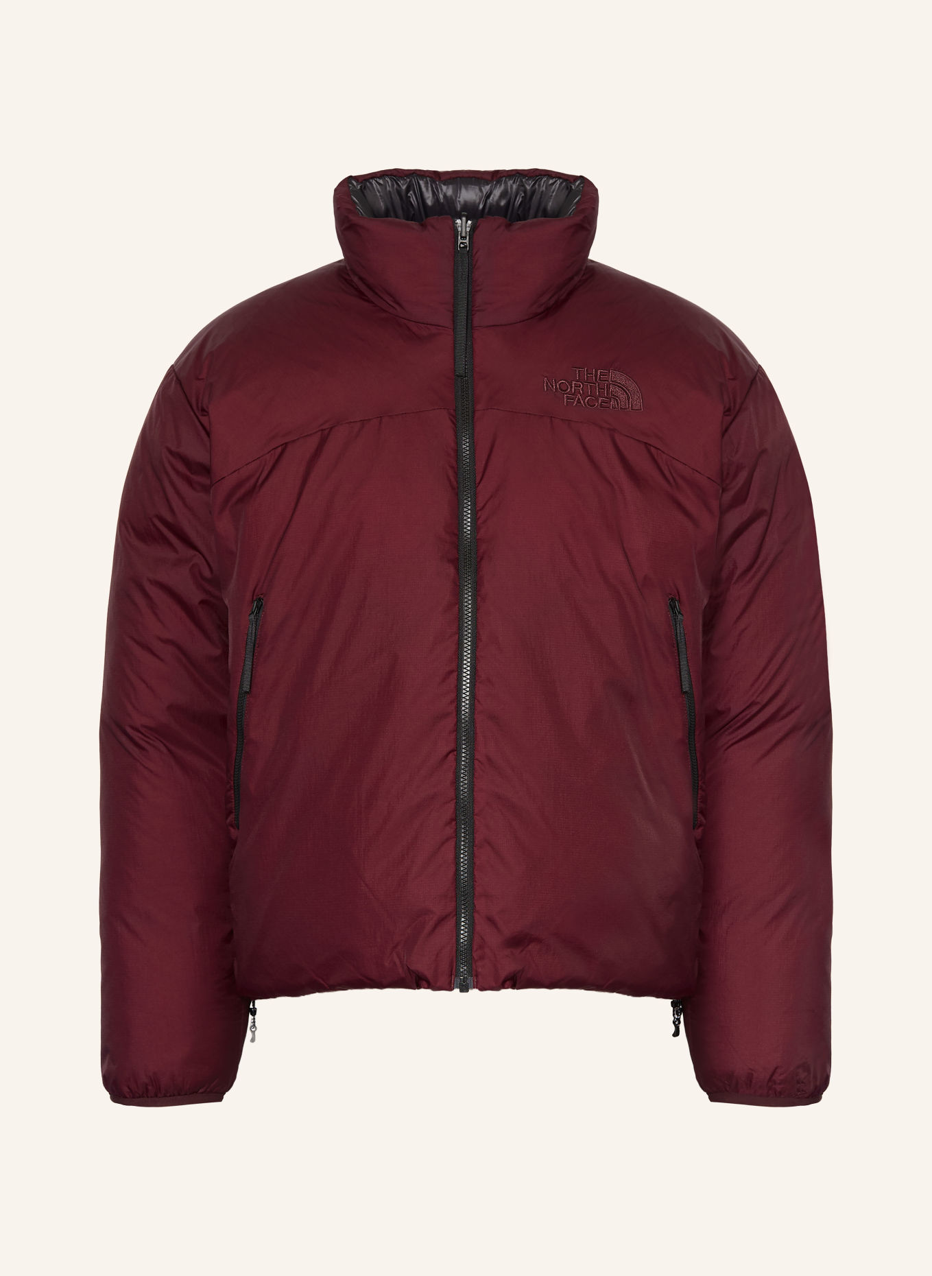THE NORTH FACE Daunenjacke PERTEX® NUPTSE zum Wenden: FUCHSIA / SCHWARZ