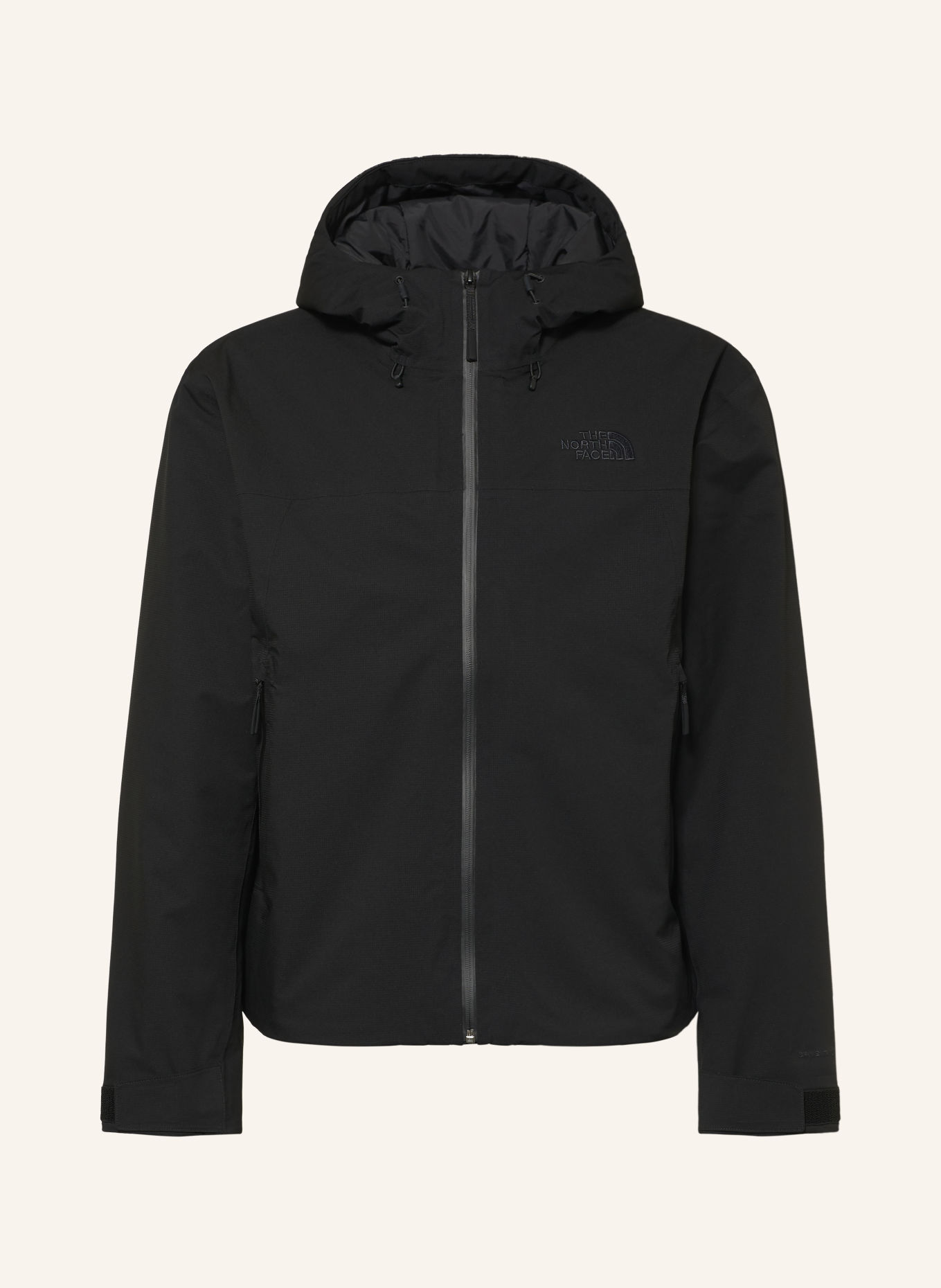 THE NORTH FACE TNF RANGE LIGHT Functional Jacket: BLACK