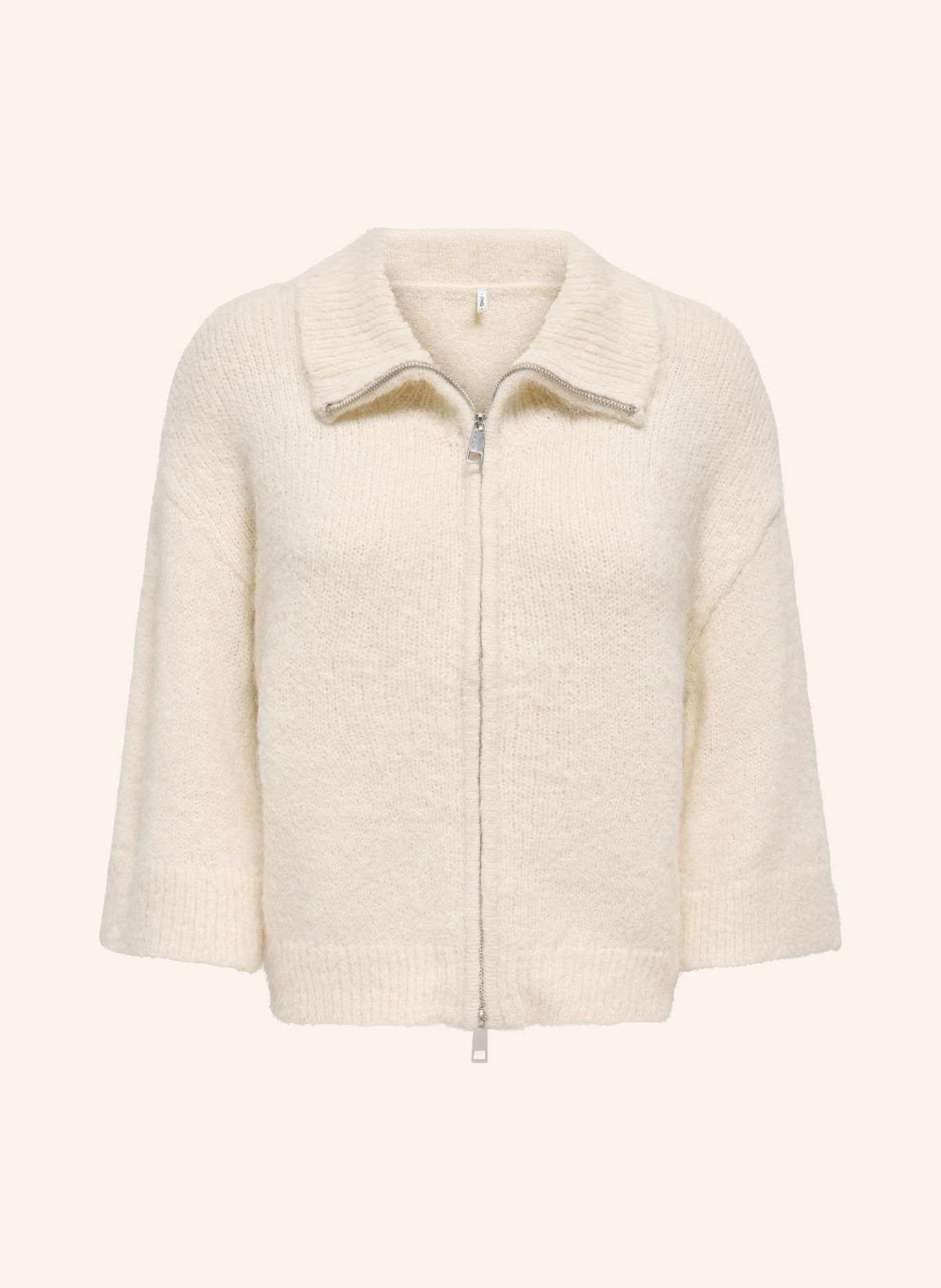ONLY Cardigan with 3/4-length sleeves: WHITE