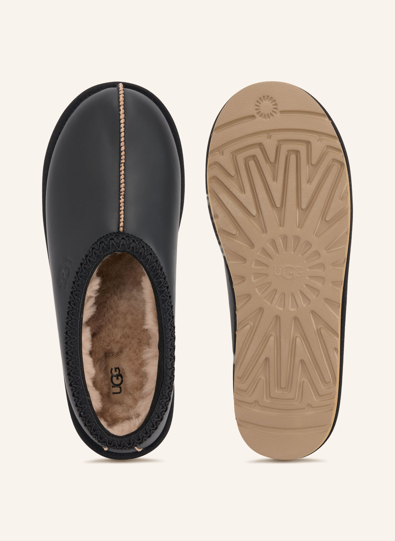 UGG Sandales ouvertes TASMAN CONTRAST: NOIR
