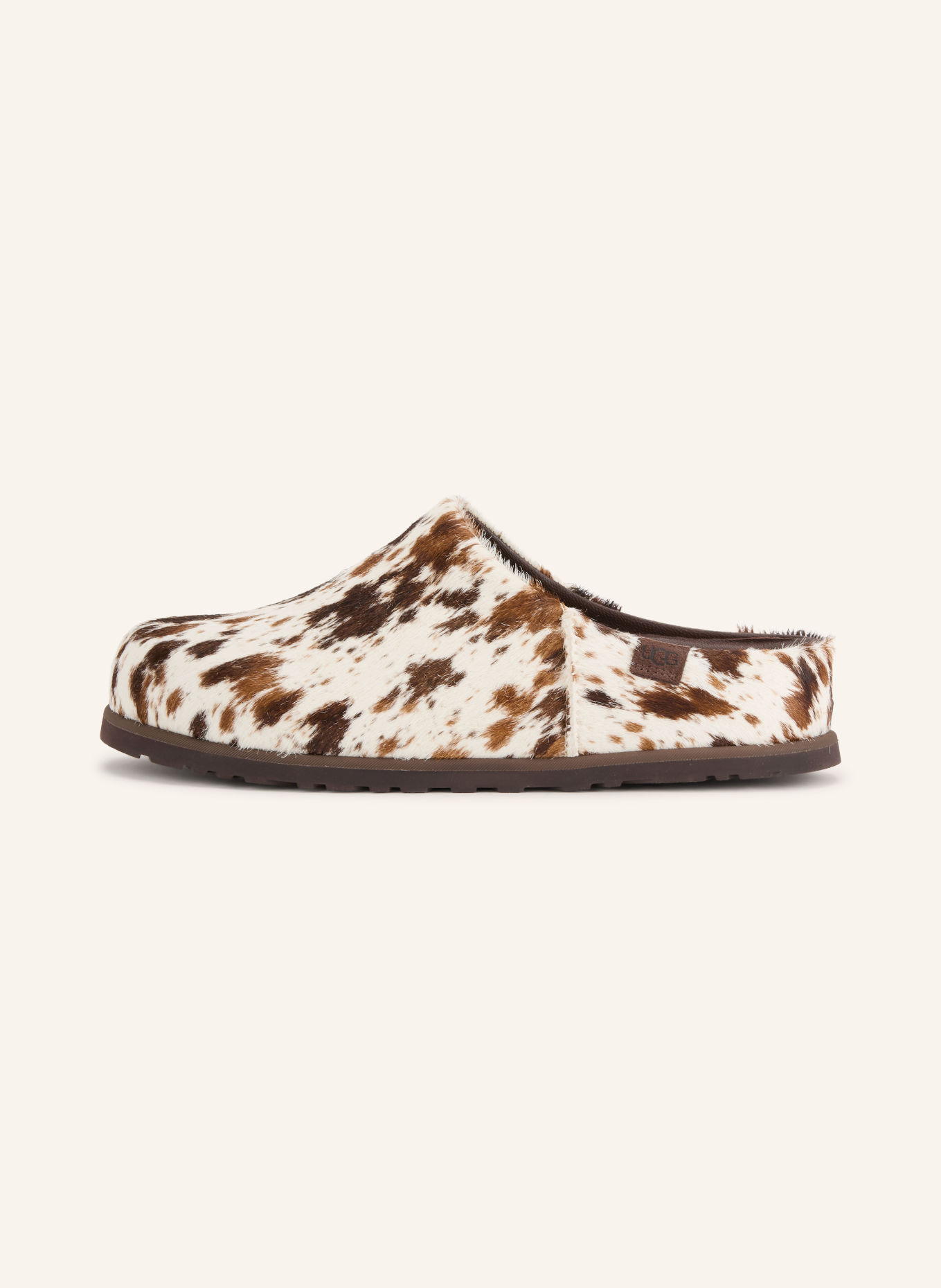UGG OTZO WESTERN Slides: CREAM / DARK BROWN / BROWN
