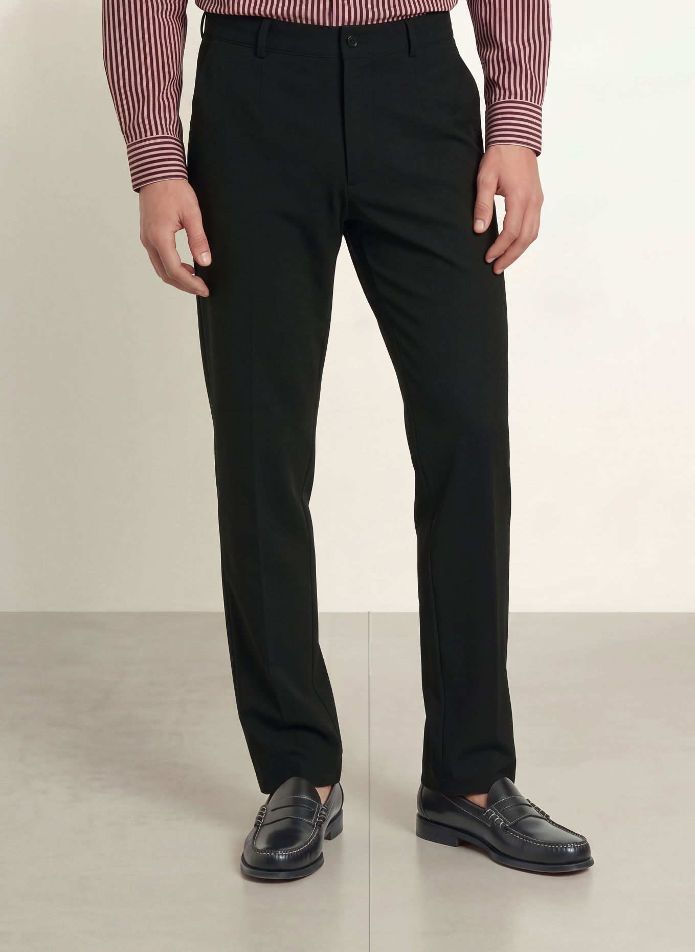 CG - CLUB of GENTS Pantaloni de costum CG OLE, croială lejeră: 90 SCHWARZ