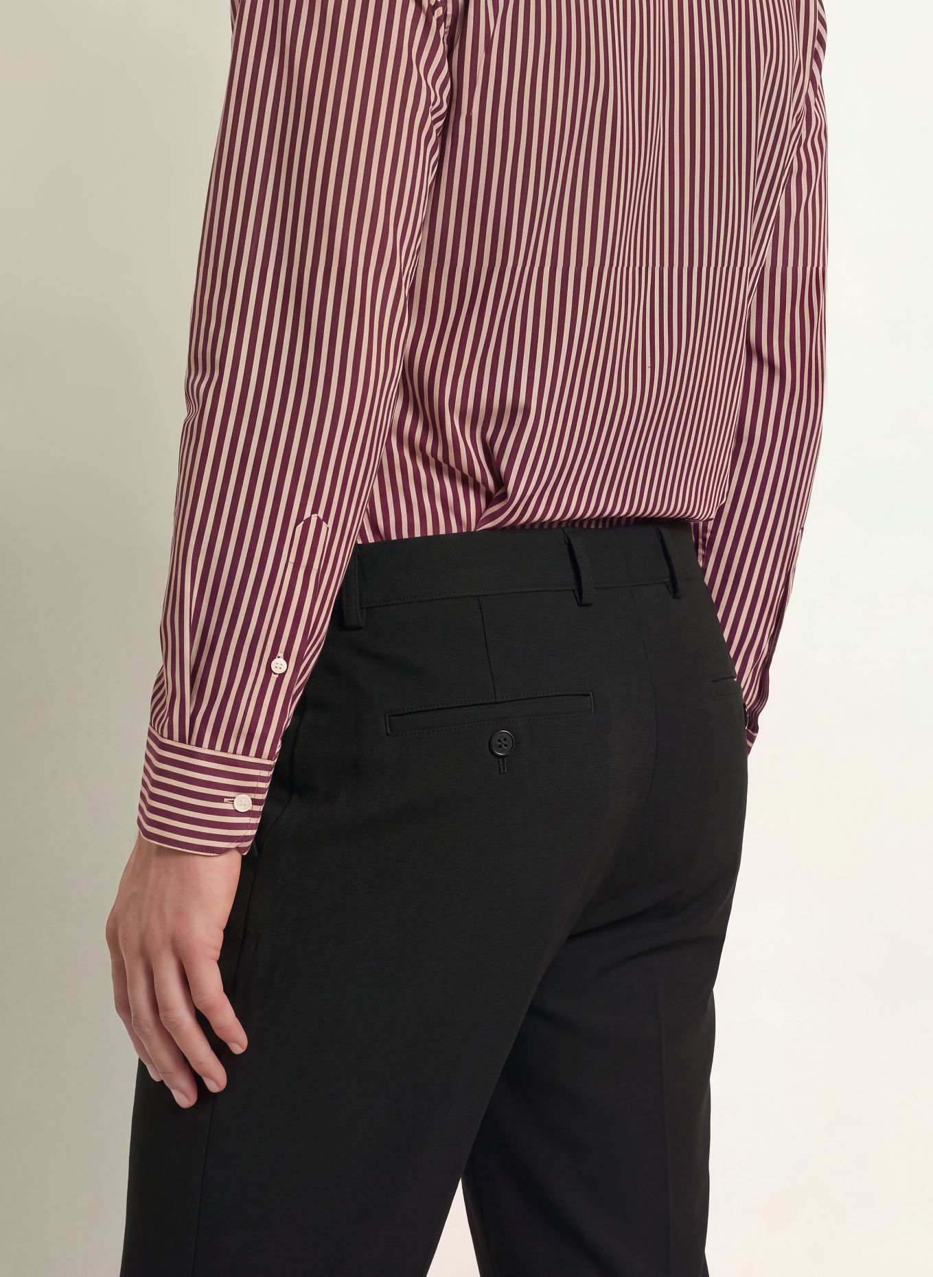 CG - CLUB of GENTS Pantaloni de costum CG OLE, croială lejeră: 90 SCHWARZ