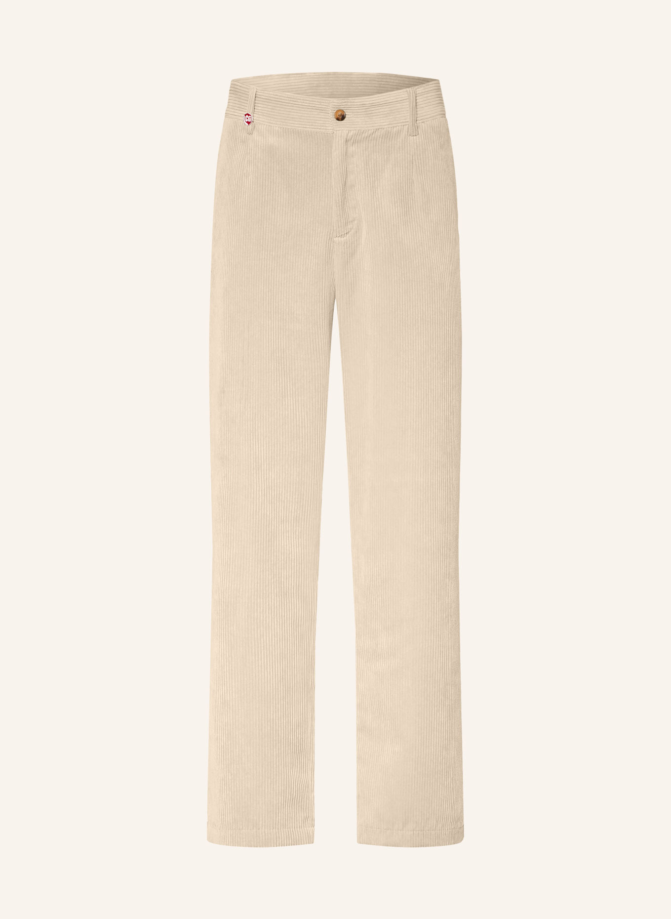 CG - CLUB of GENTS CG OLE Relaxed Fit Corduroy Suit Pants: 22 BEIGE