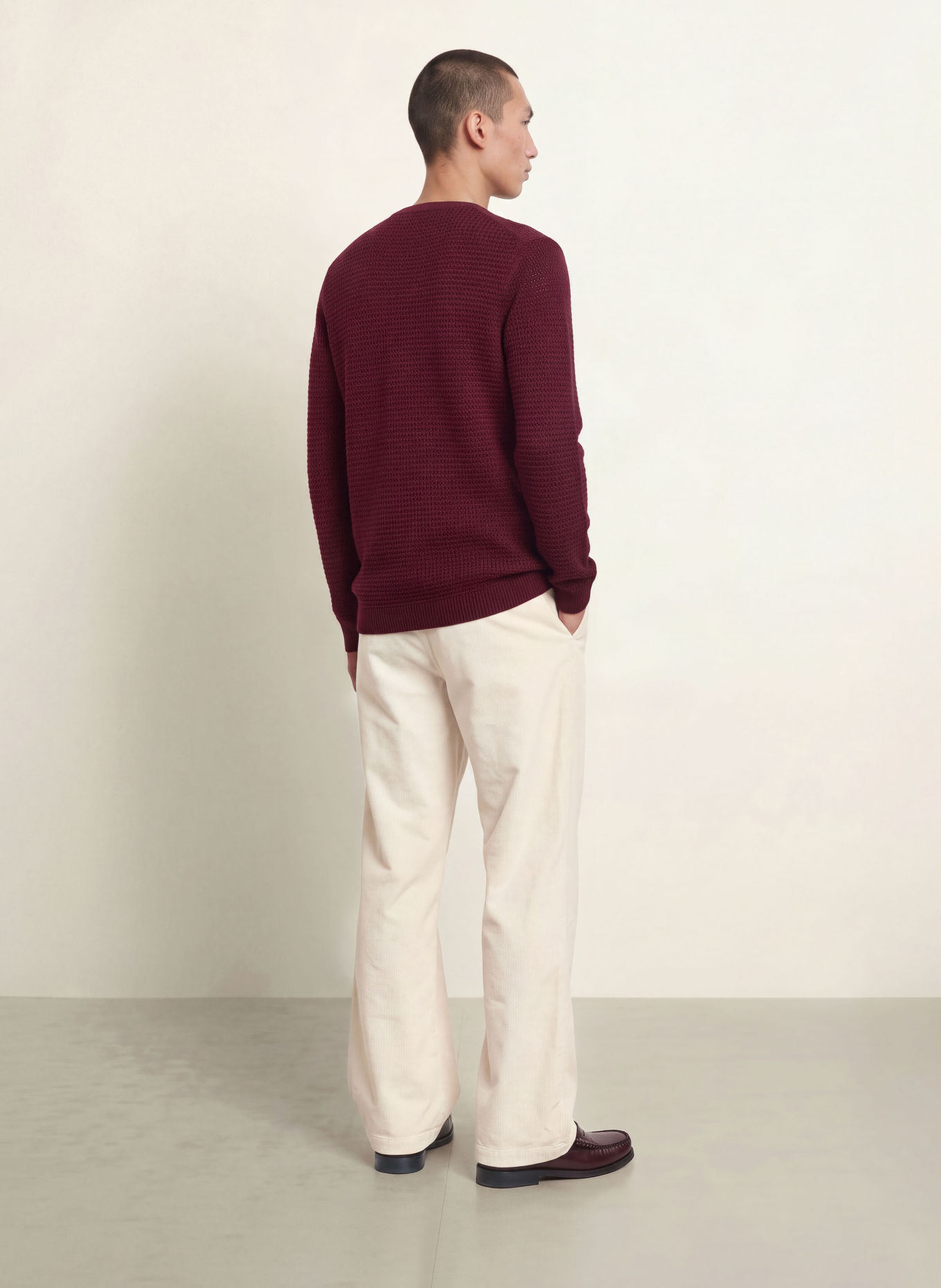 CG - CLUB of GENTS CG BREVIN Sweater: DARK RED