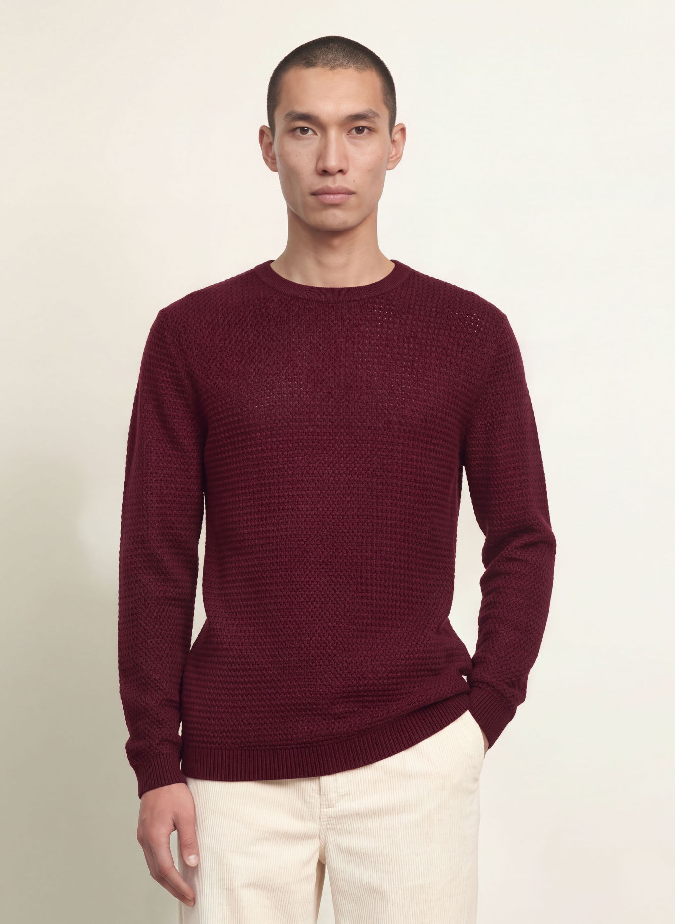 CG - CLUB of GENTS CG BREVIN Sweater: DARK RED