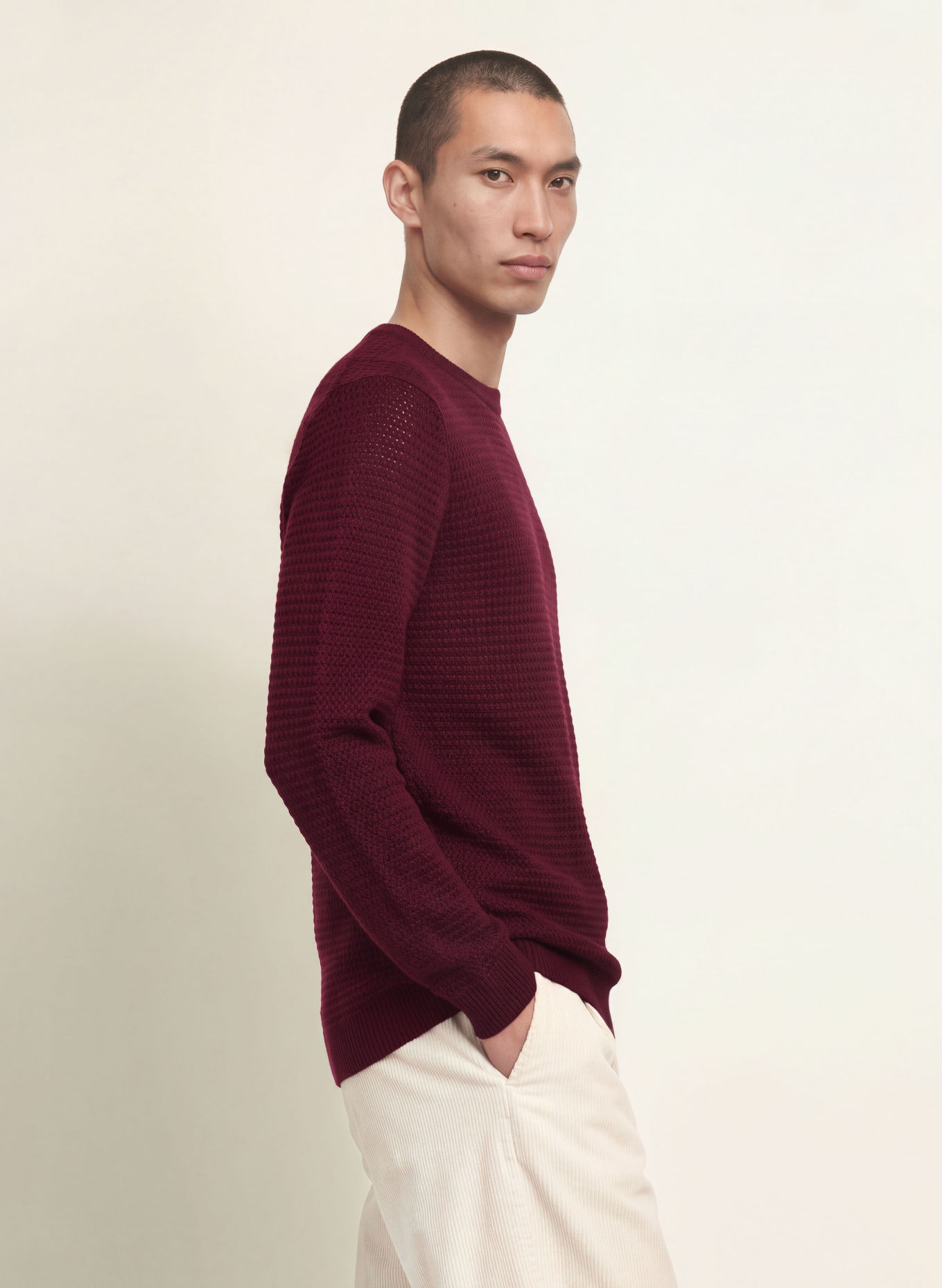 CG - CLUB of GENTS CG BREVIN Sweater: DARK RED