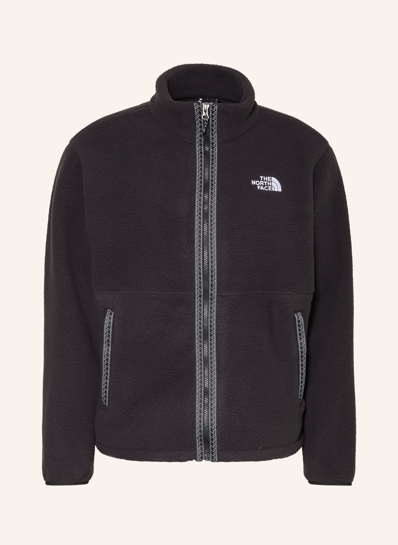 THE NORTH FACE TNF FLEESKI Fleece Jacket: BLACK