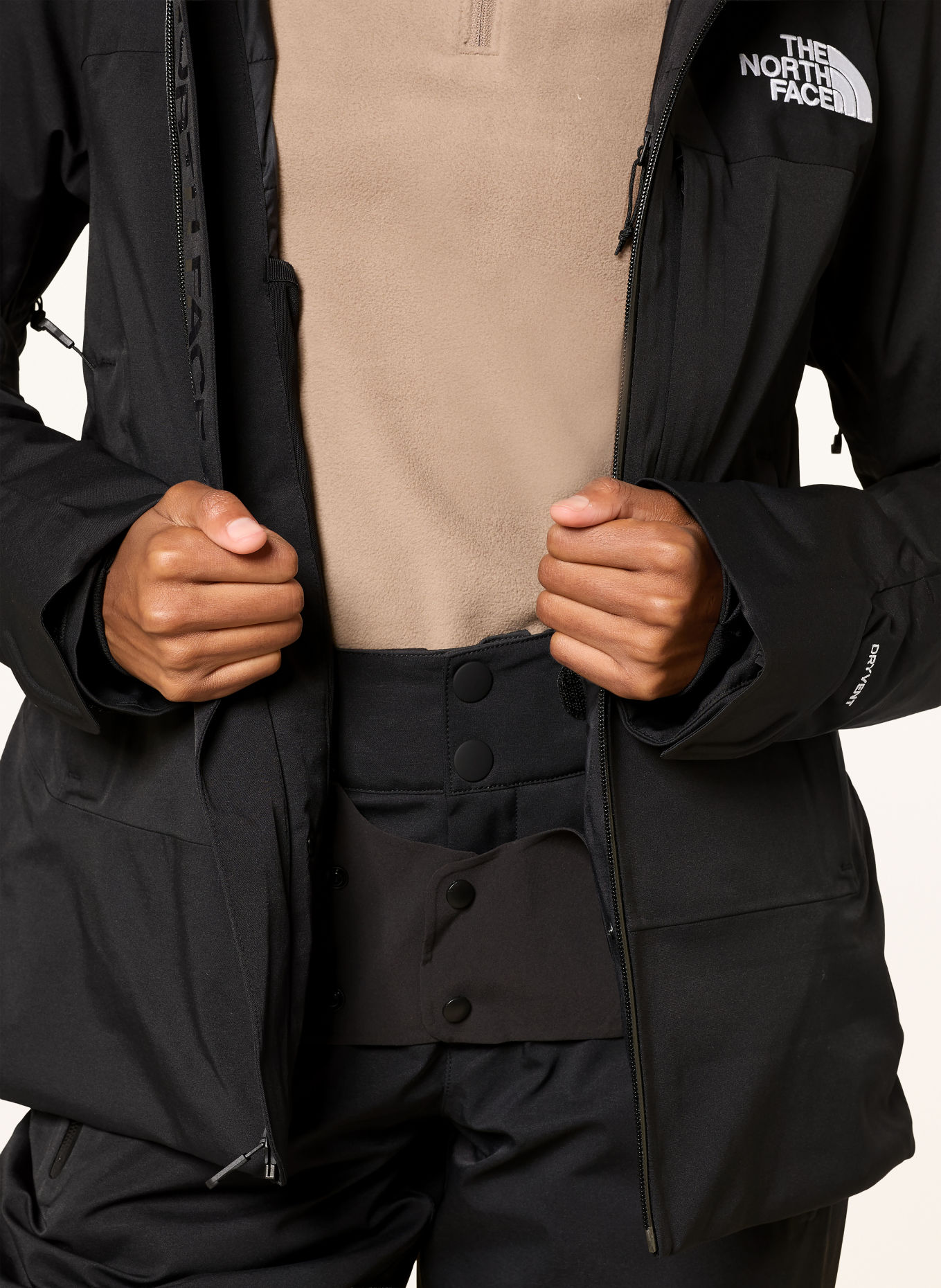 THE NORTH FACE Skijacke LENADO: SCHWARZ