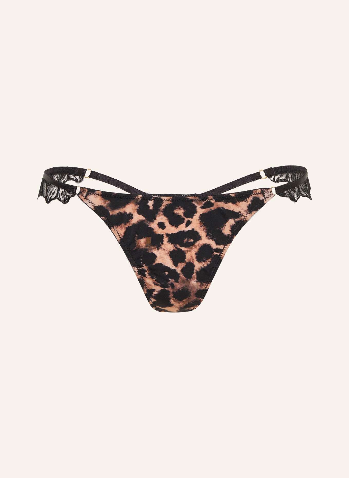 BLUEBELLA String NINA: BLACK / LIGHT BROWN / BROWN
