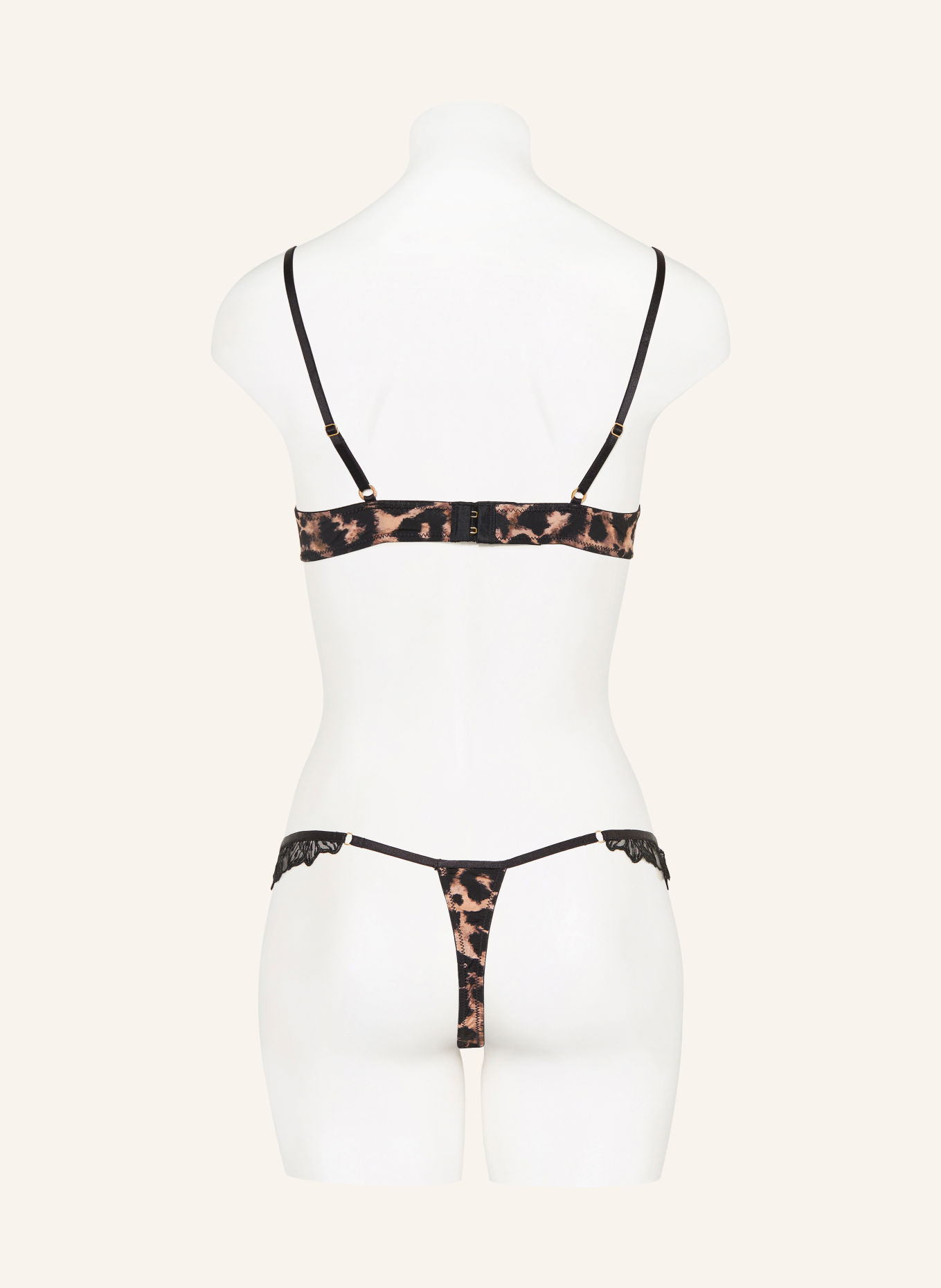 BLUEBELLA String NINA: BLACK / LIGHT BROWN / BROWN