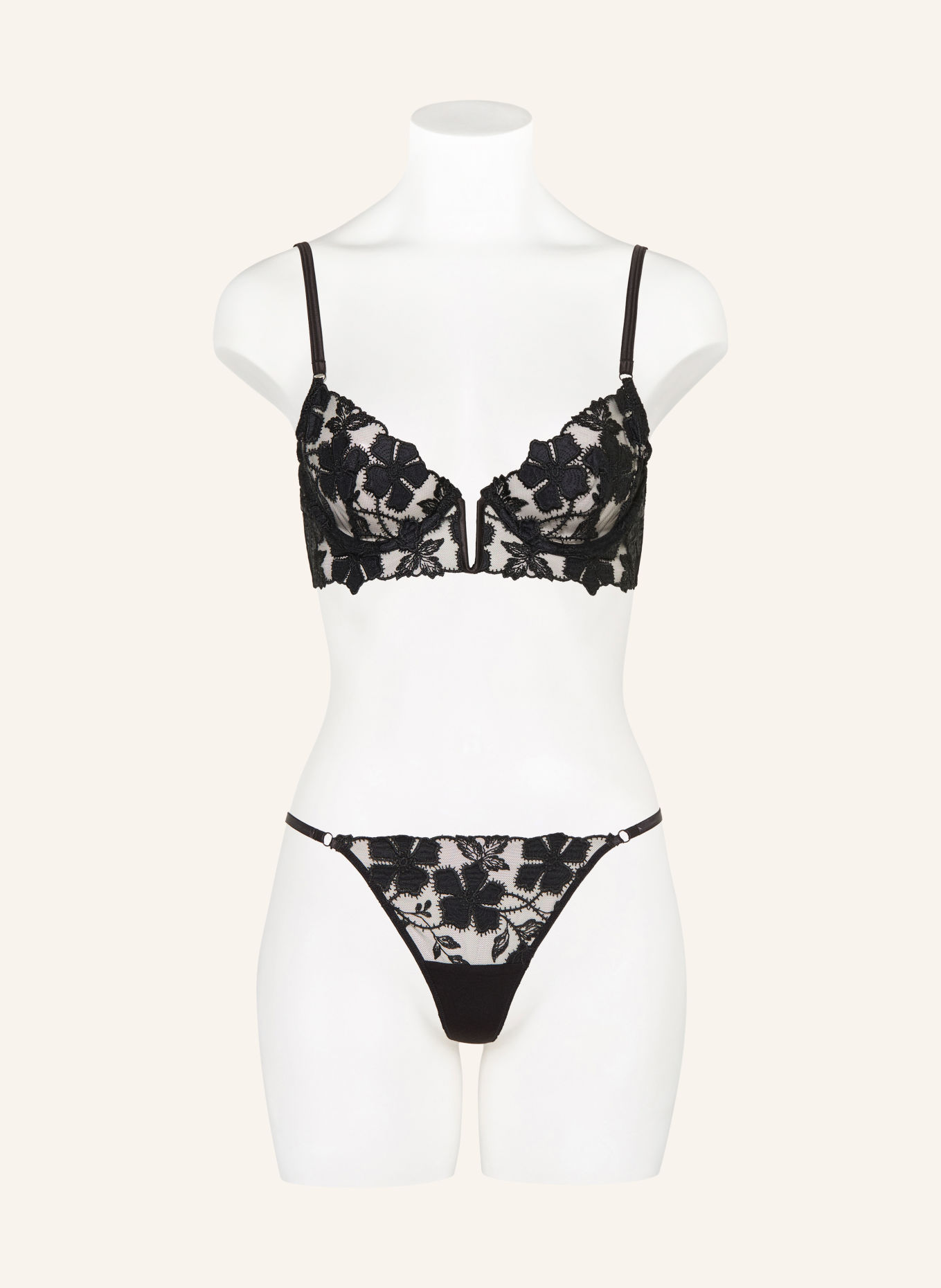 BLUEBELLA String ALARA: SCHWARZ