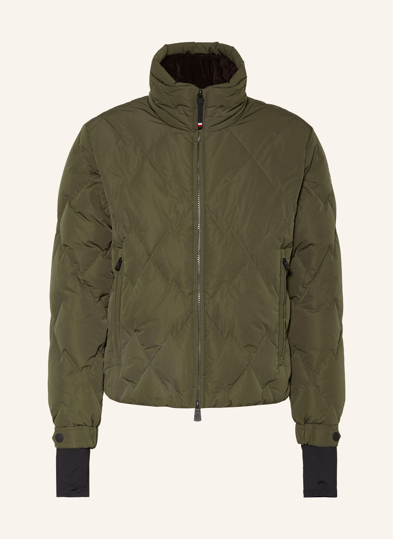 MONCLER GRENOBLE BRAMANS Down Jacket: OLIVE
