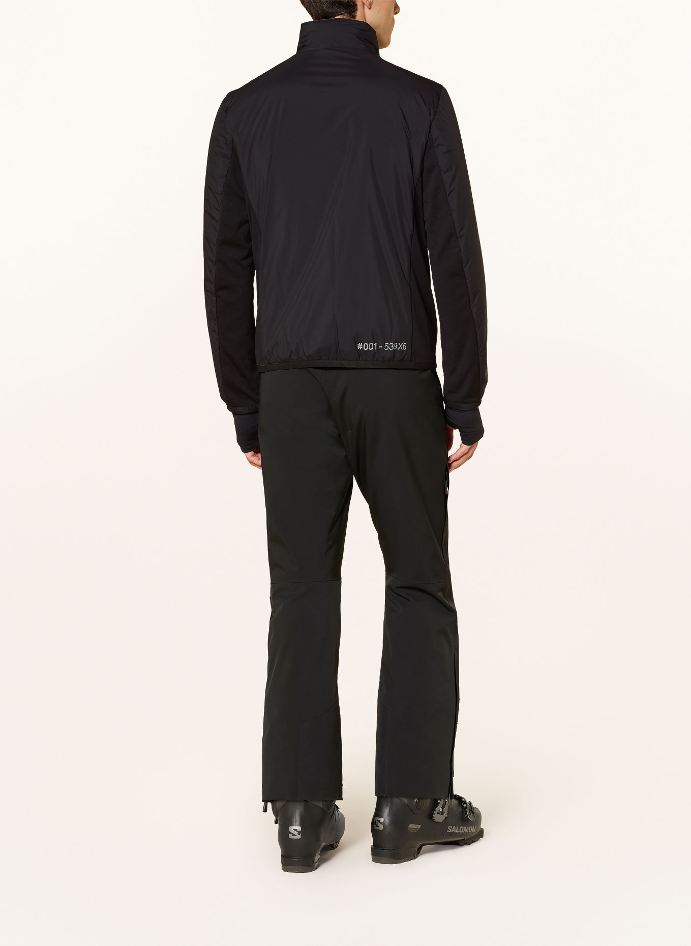 MONCLER GRENOBLE ARARIPE Down ski jacket: BLACK