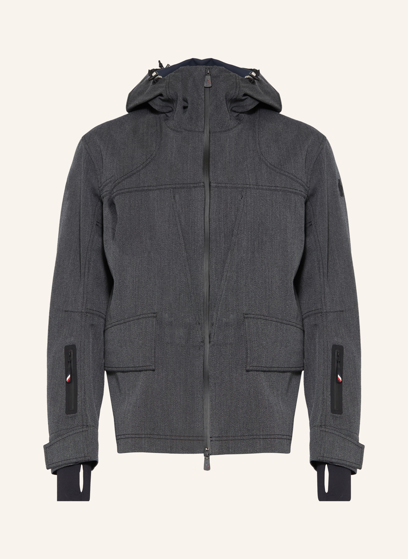 MONCLER GRENOBLE ARDIDEN Hardshell ski jacket: DARK GRAY