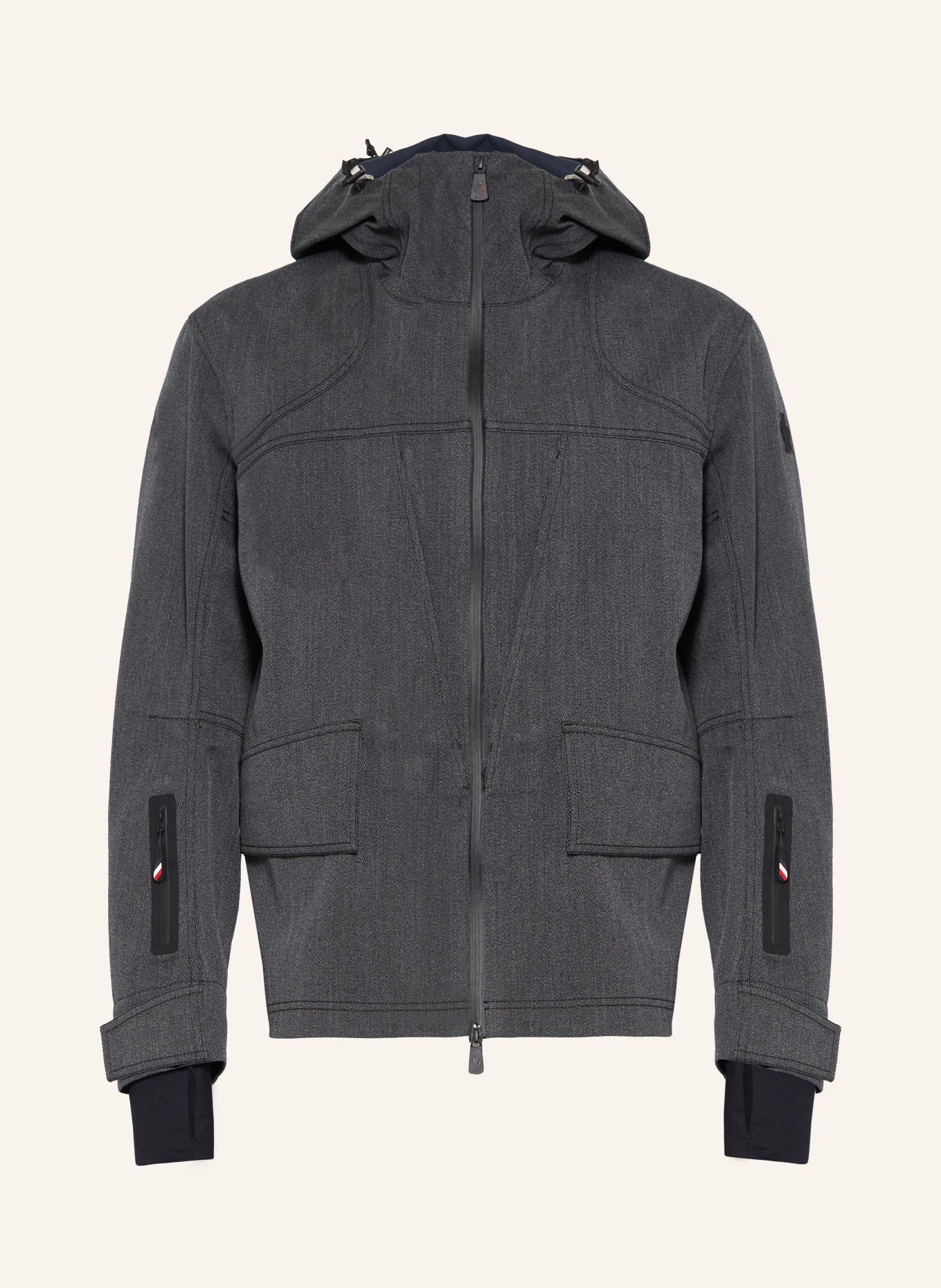 MONCLER GRENOBLE ARDIDEN Hardshell ski jacket: DARK GRAY