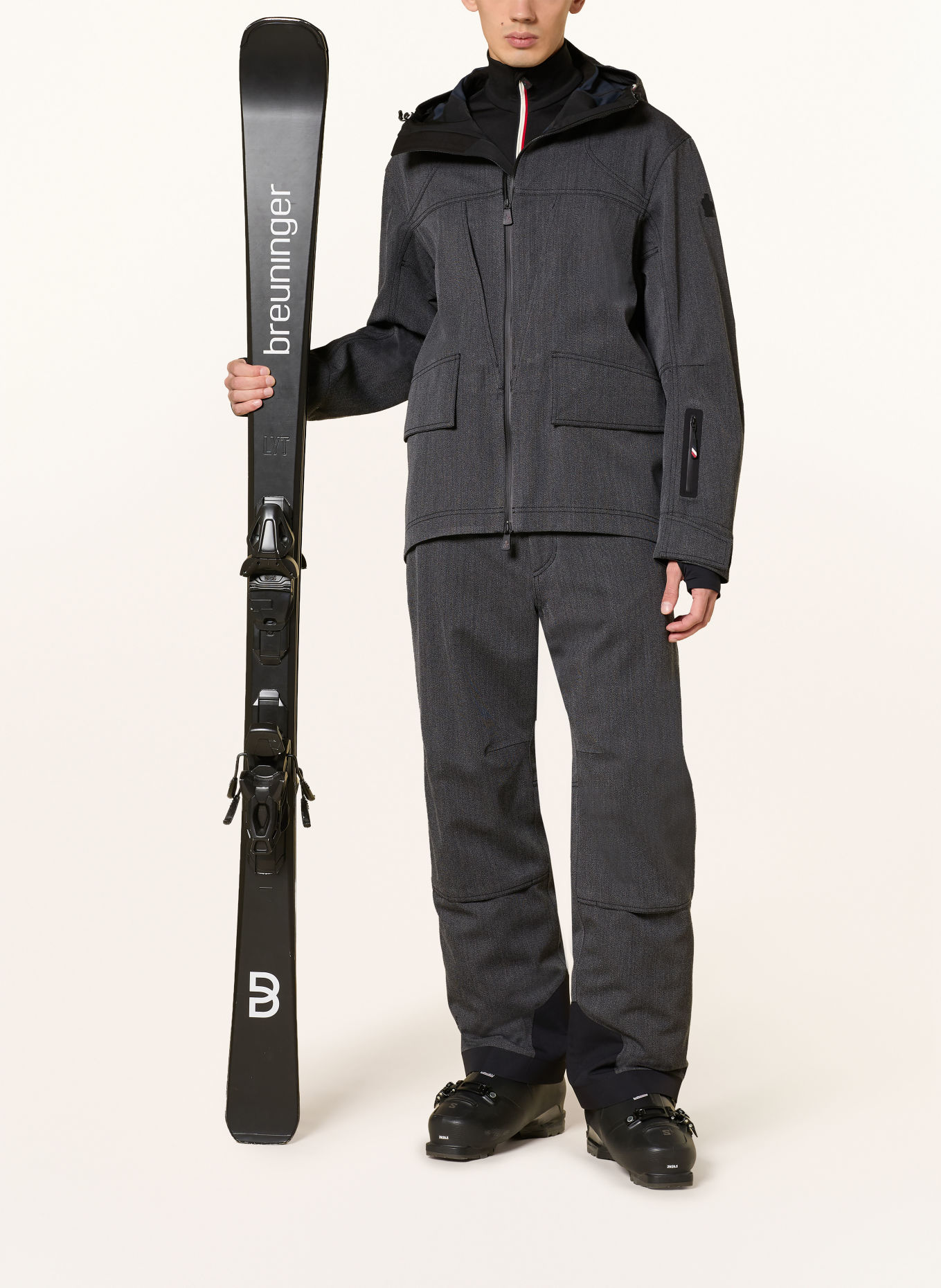 MONCLER GRENOBLE ARDIDEN Hardshell ski jacket: DARK GRAY