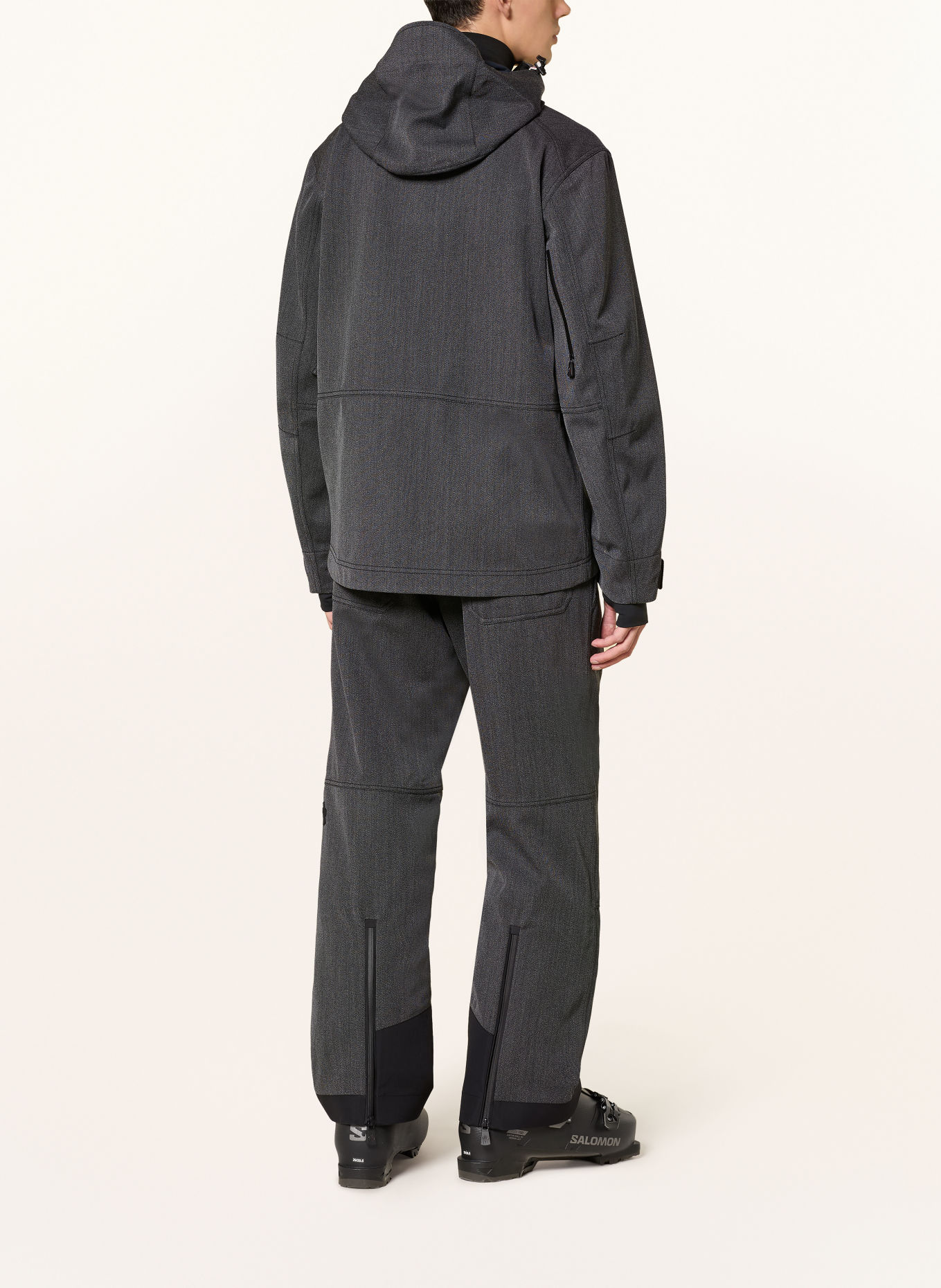 MONCLER GRENOBLE ARDIDEN Hardshell ski jacket: DARK GRAY