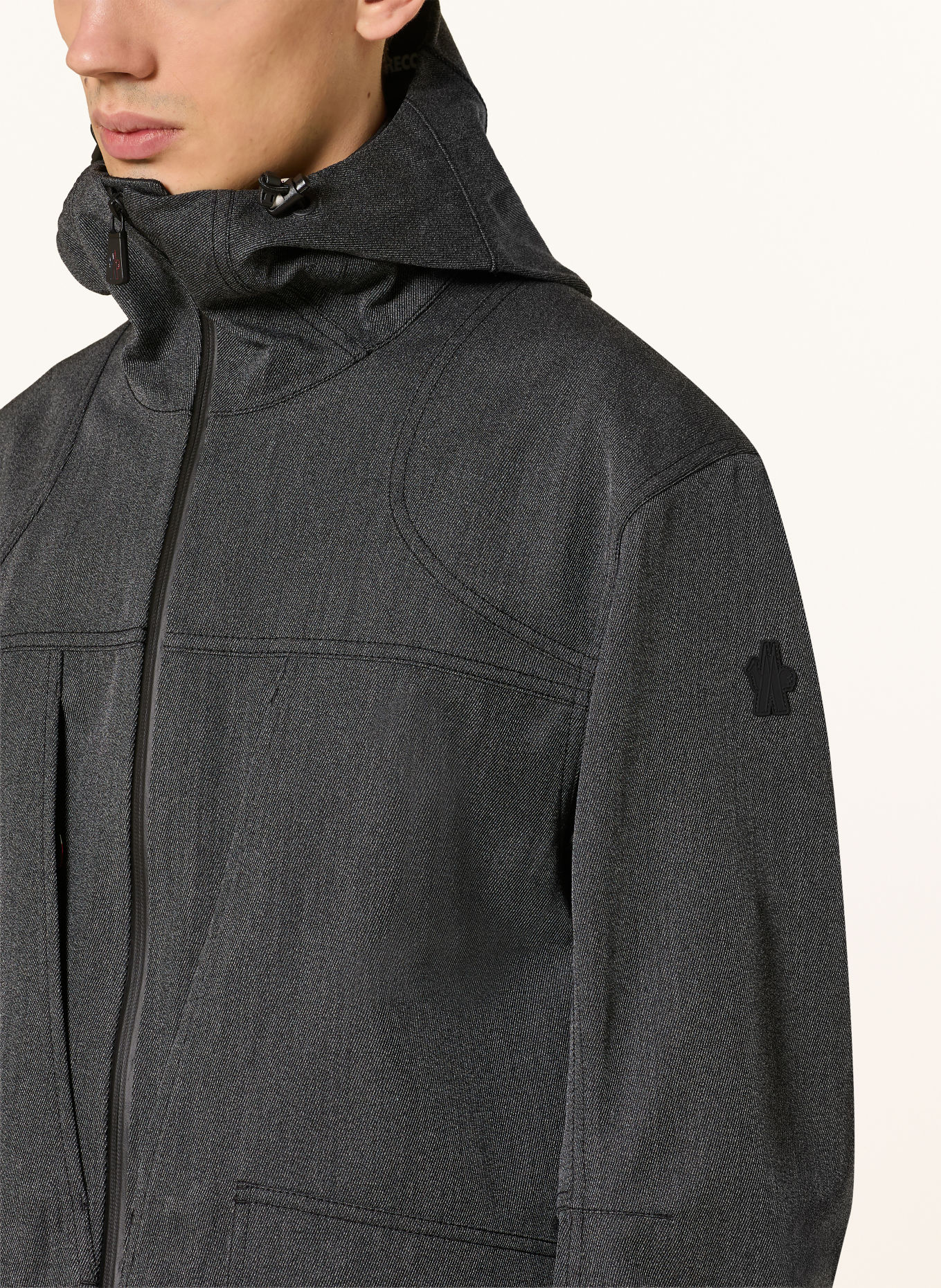 MONCLER GRENOBLE ARDIDEN Hardshell ski jacket: DARK GRAY