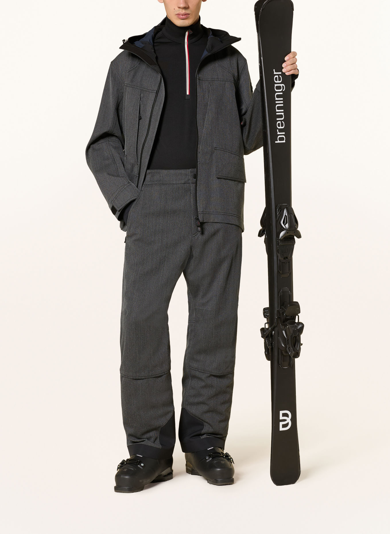 MONCLER GRENOBLE Skihose: DUNKELGRAU
