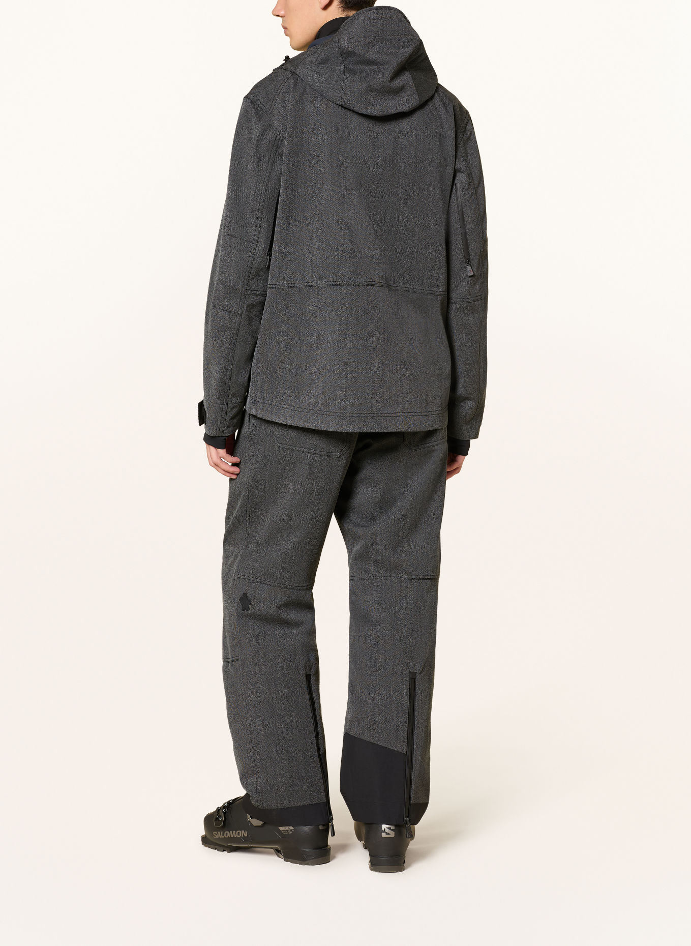 MONCLER GRENOBLE Skihose: DUNKELGRAU