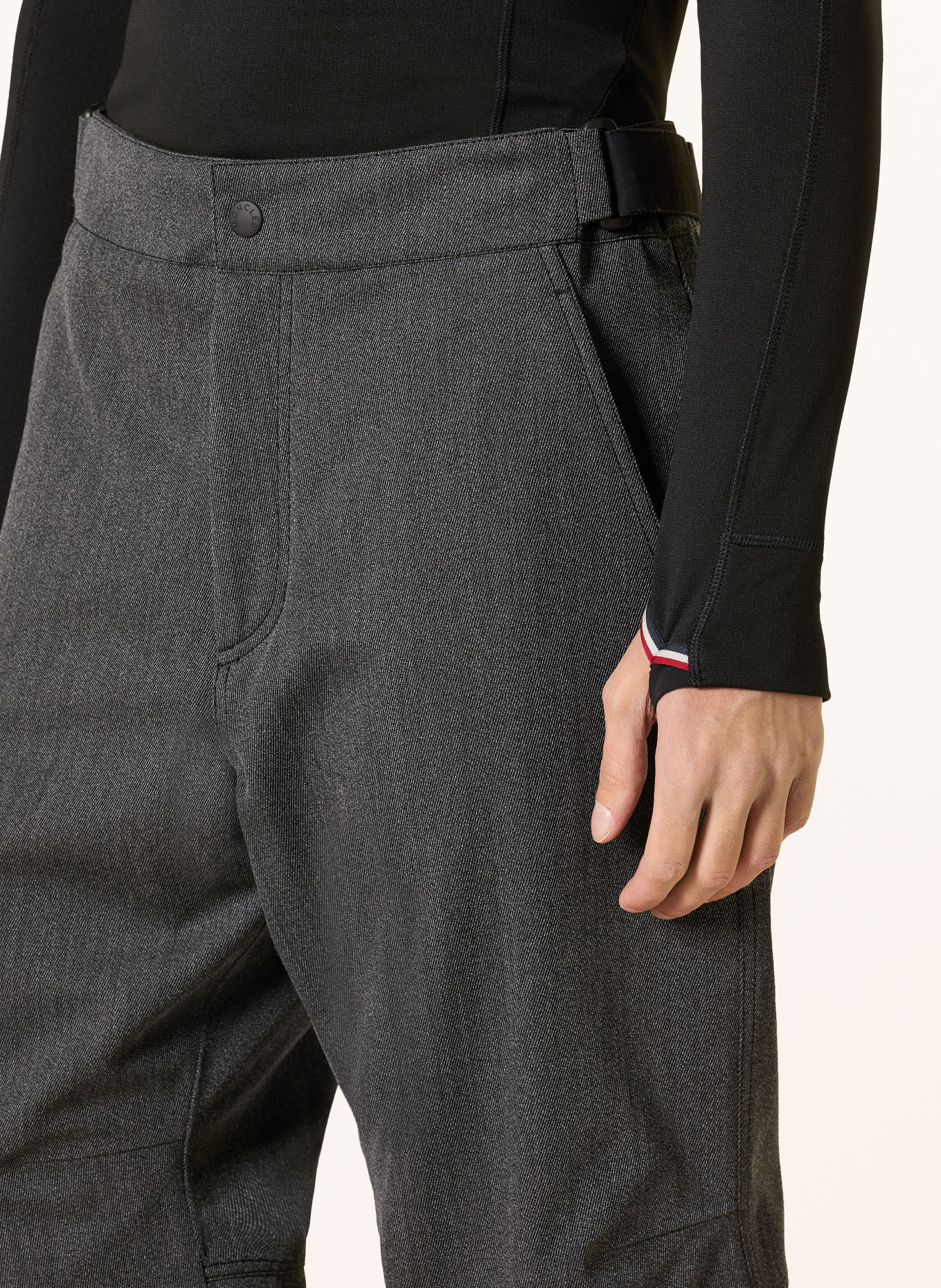 MONCLER GRENOBLE Skihose: DUNKELGRAU