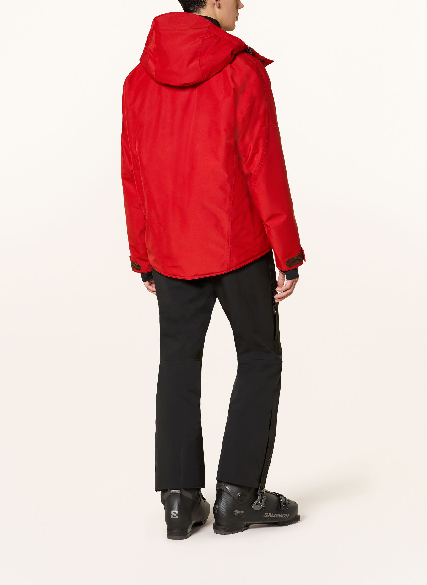 MONCLER GRENOBLE LAMBIR Ski Jacket: RED
