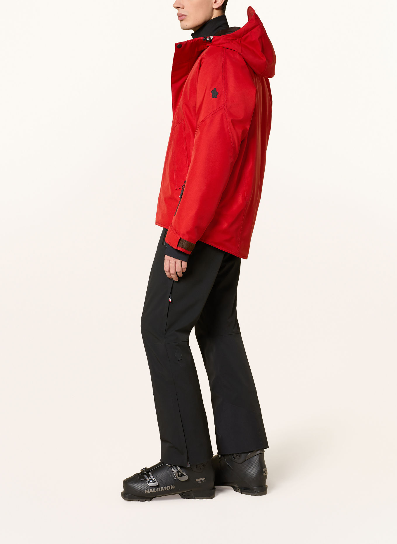 MONCLER GRENOBLE LAMBIR Ski Jacket: RED