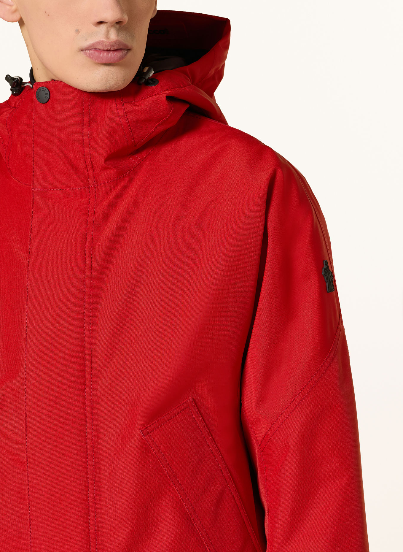 MONCLER GRENOBLE LAMBIR Ski Jacket: RED