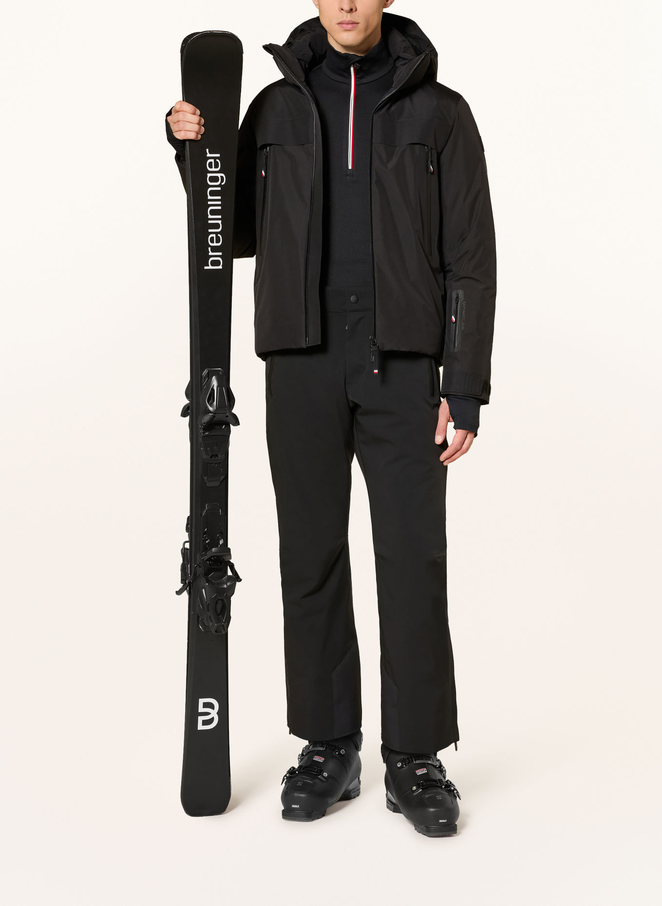 MONCLER GRENOBLE Jachetă de schi din puf BALMHORN: NEGRU