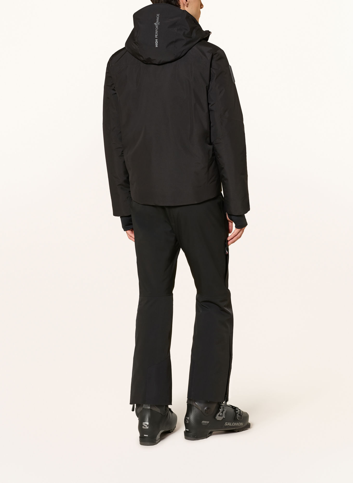 MONCLER GRENOBLE Jachetă de schi din puf BALMHORN: NEGRU